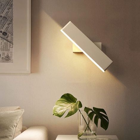 Moderne, Um 360° Drehbare Wandleuchte, Leselampe Für Wohnzimmer, Schlafzimmer, Flur Oder Büro, Praktisches Richtlicht