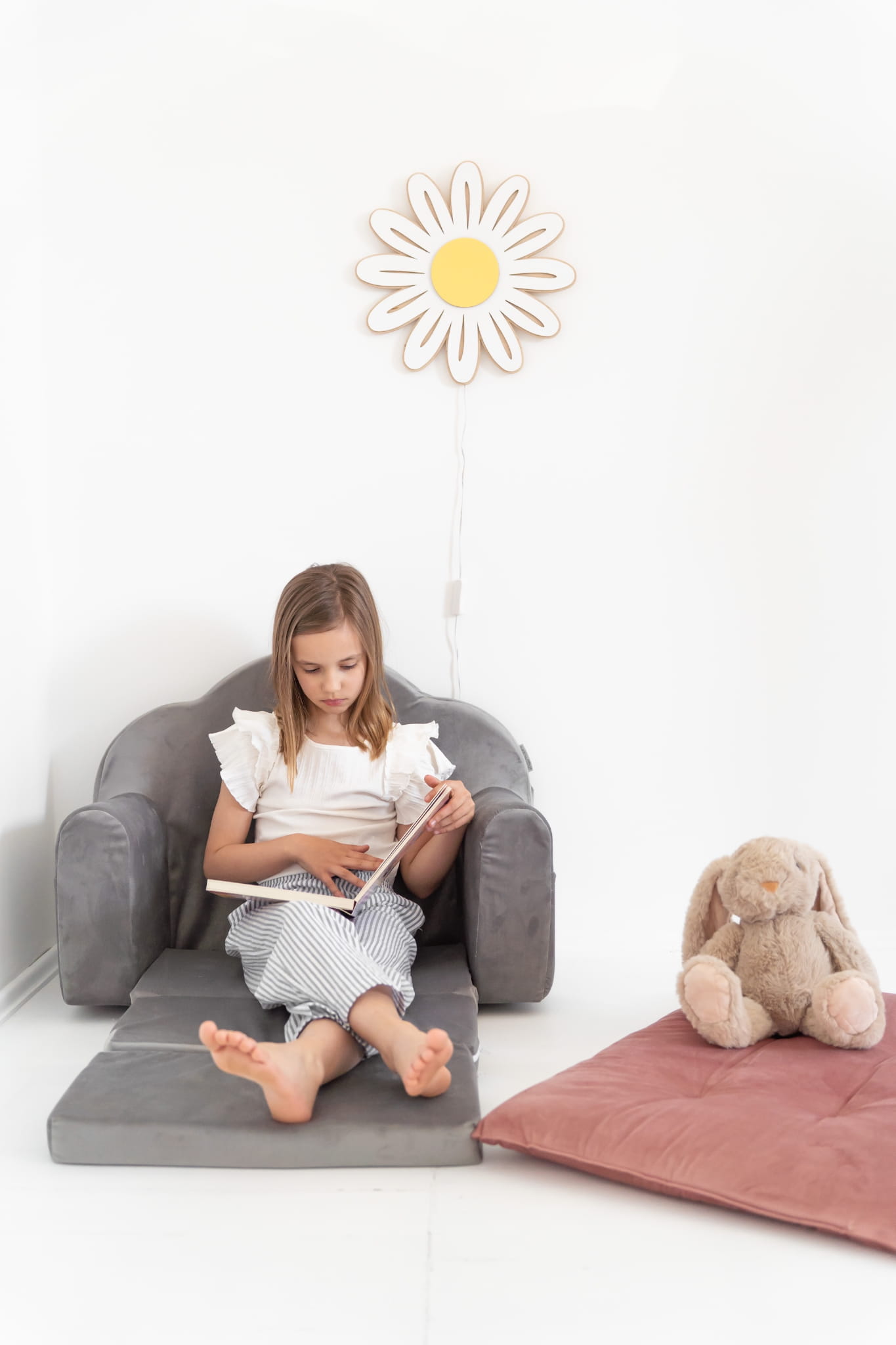 Holzlampe Stokrotka Fürs Kinderzimmer - Nachtlicht Für Kinder - Tupti.lights