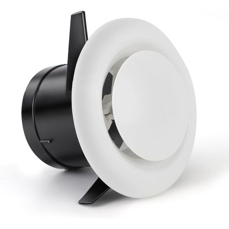 Verstellbares 75-mm-lüftungsgitter, Verstellbare Abs-lüftungsabdeckung Zur Decken- Oder Wandmontage, Runde Deckenluftauslassöffnung Für Wohnzimmer, Kleiderschrank, Badezimmer