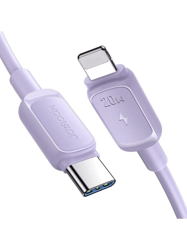 Joyroom USB C – Iphone -Kabel mit einer Leistungvon 20 W und einer Länge von 1,2 m Lila