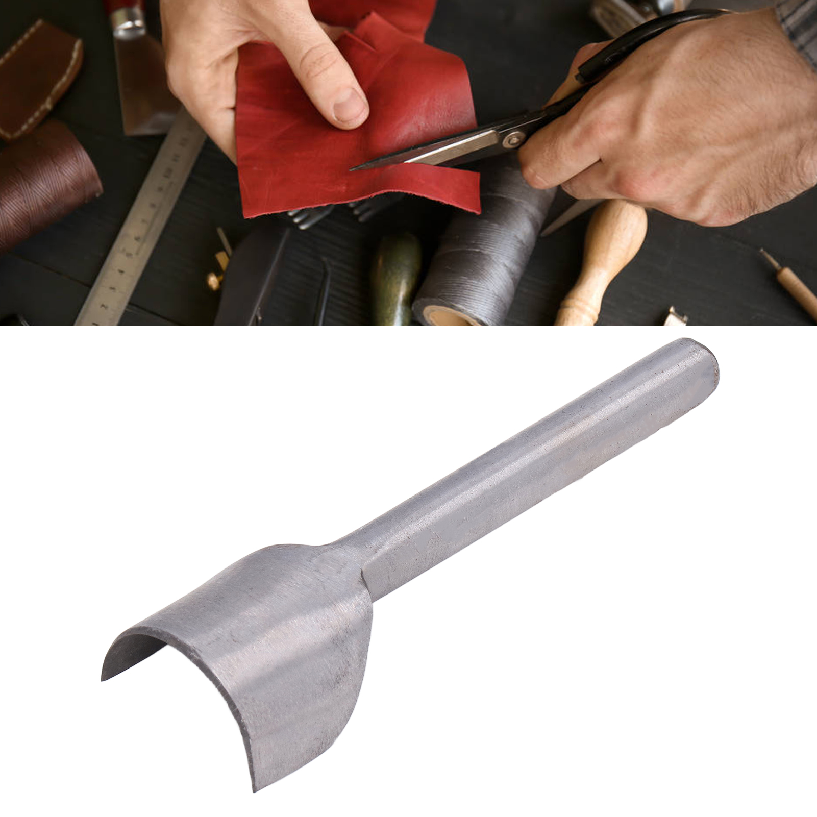Halbkreisförmiger C-stanzer, Diy-riemenendenschneider 40 Mm
