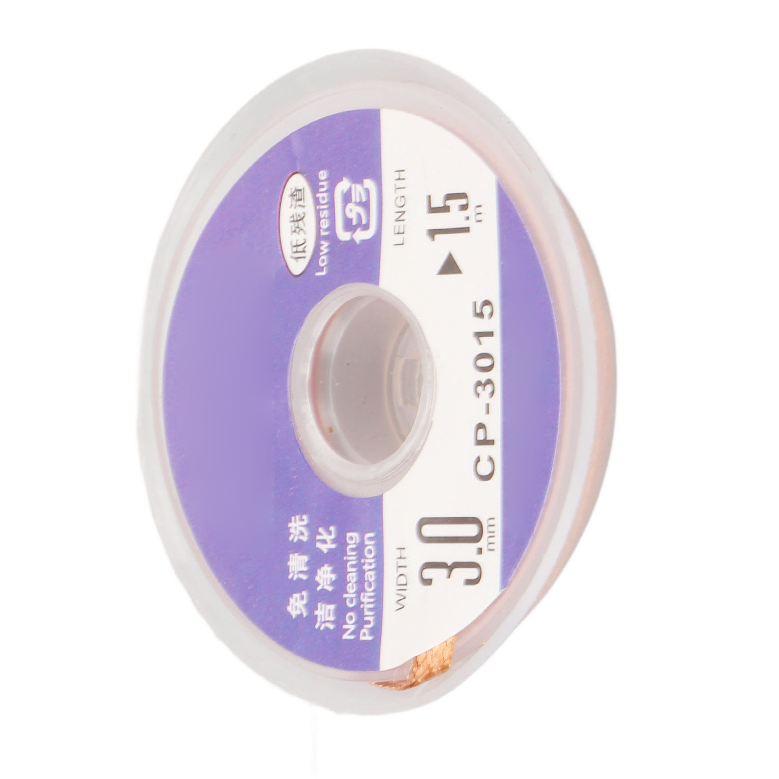 Entlöten Von Drähten Ohne Rückstände Und Ohne Reinigung, Entlötband Cp-3015