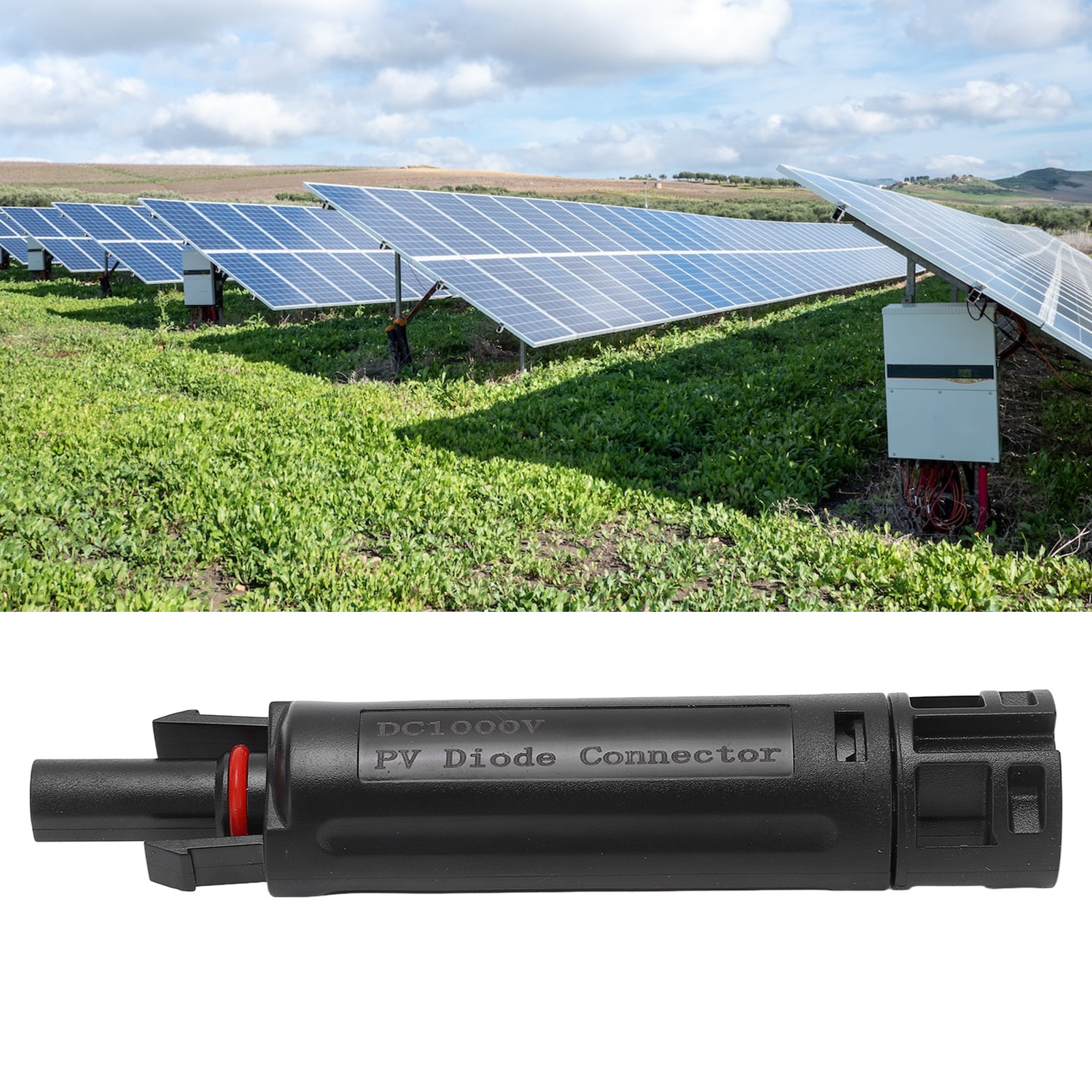 Mc4-rückschlagventil Für Photovoltaikdiode, Rückstromschutz, 15 A
