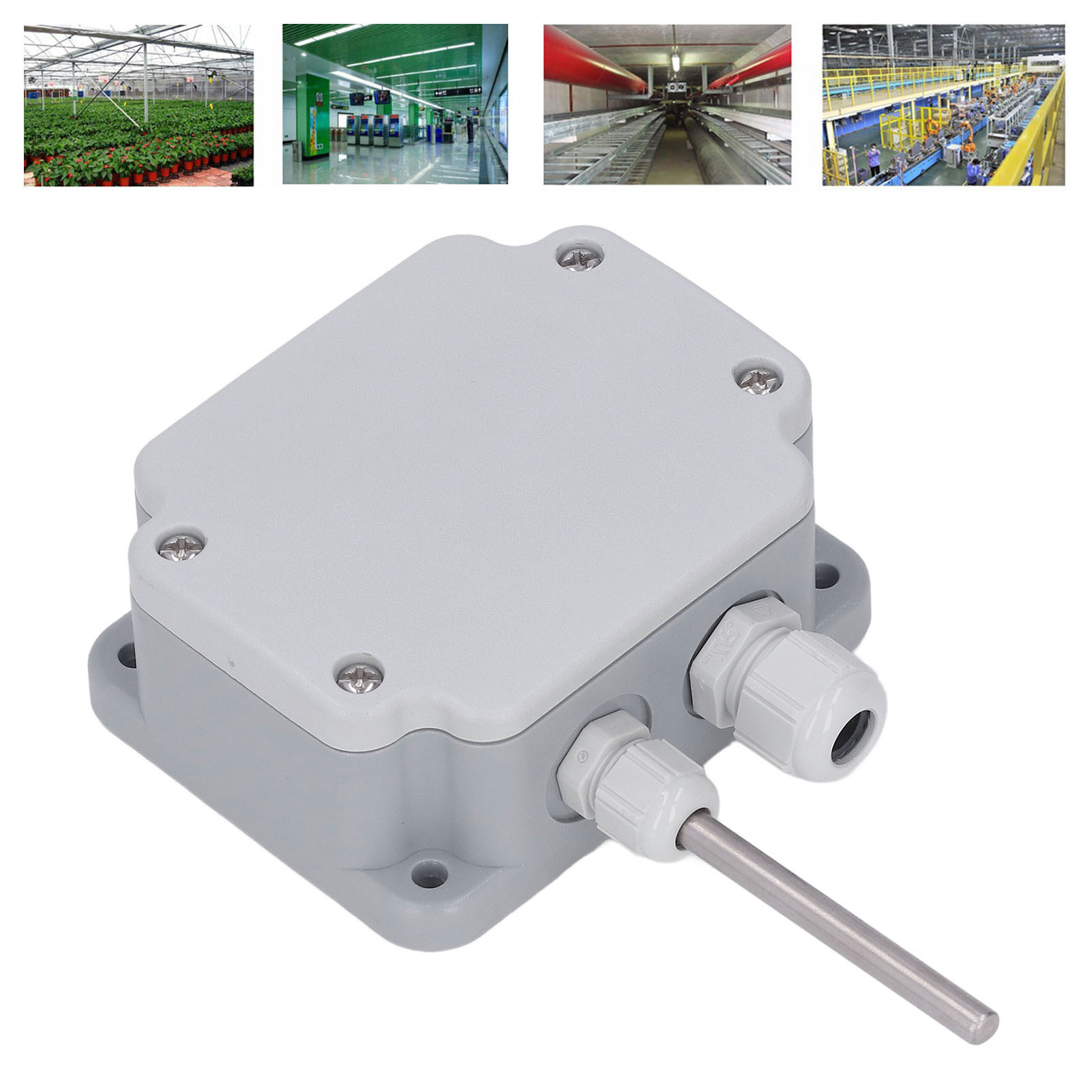 Me-wpw Wandthermometer-sensor, Lufttemperaturdetektor, Datenerfassungsinstrument Für Klimaanlagen, 10-30v (ohne Display), 4-20ma Ausgang.