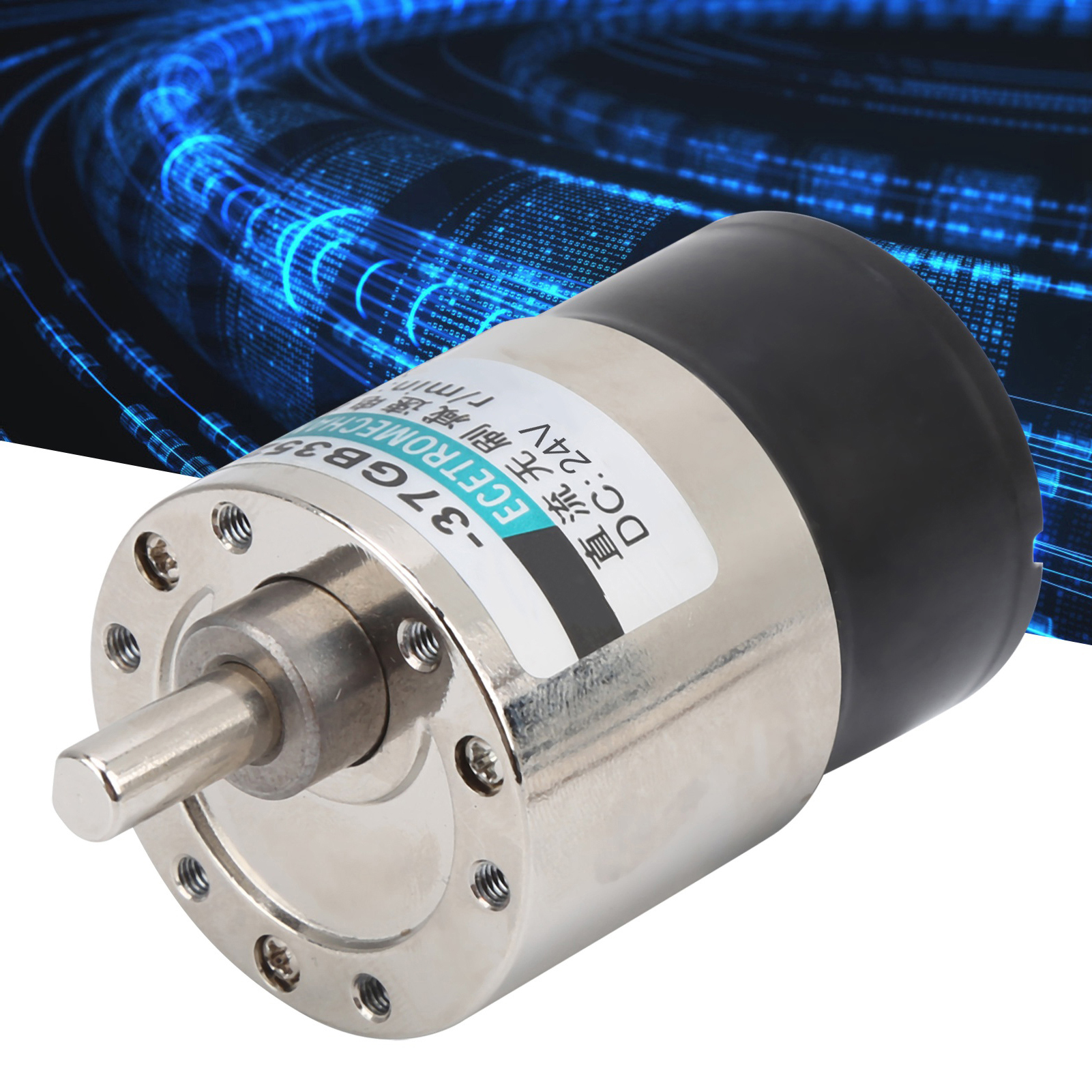 Xd-37gb3525 Dc24v Bürstenloser Motor, Kleiner Bürstenloser Getriebemotor, Vorwärts- Und Rückwärtslauf, Niedrige Drehzahl, 50 U/min