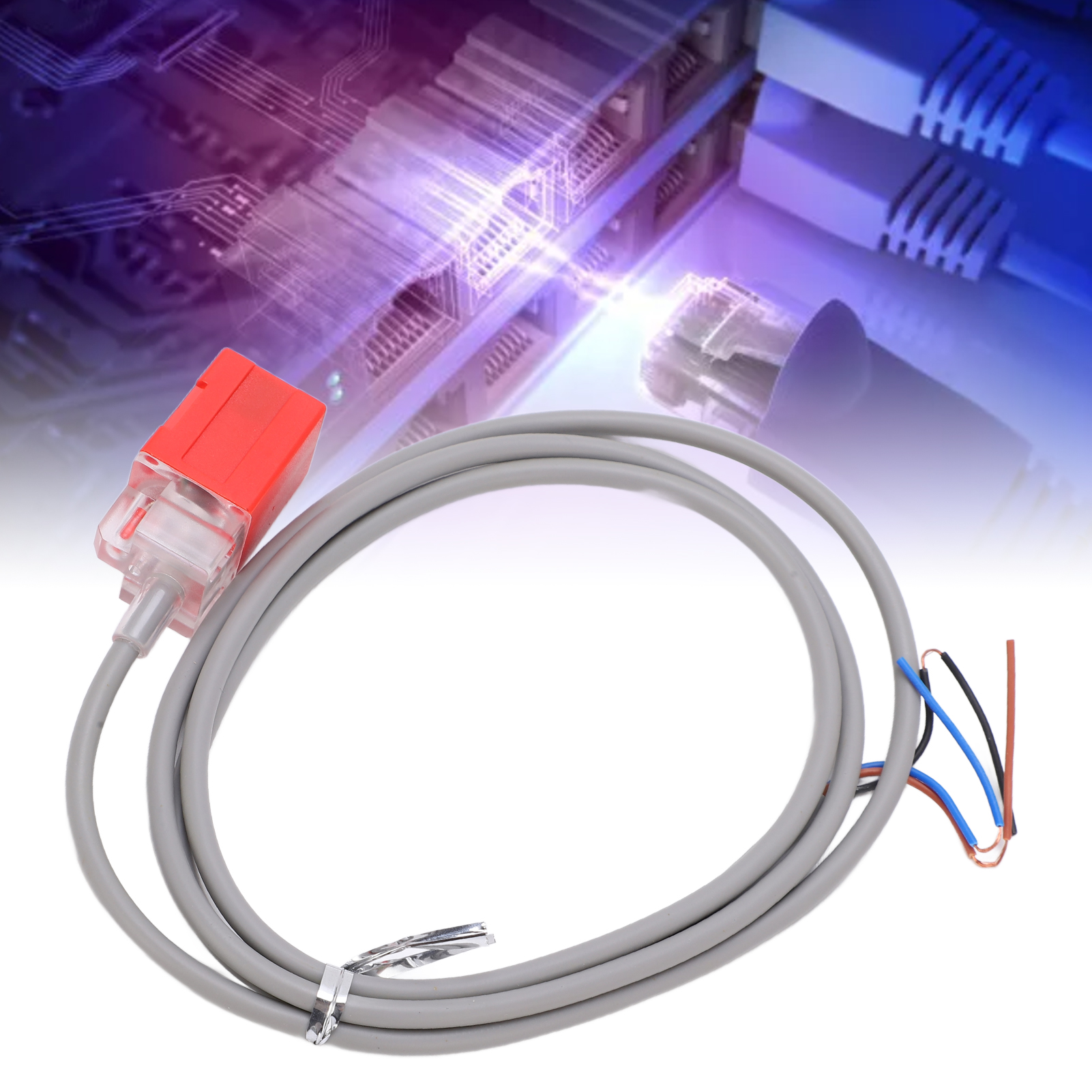 Fqtfk Induktiver Näherungssensor, 5 Mm Erfassungsabstand, 10–30 V Dc-stromversorgung, Drei Normalerweise Offene Drähte, Pl-05n