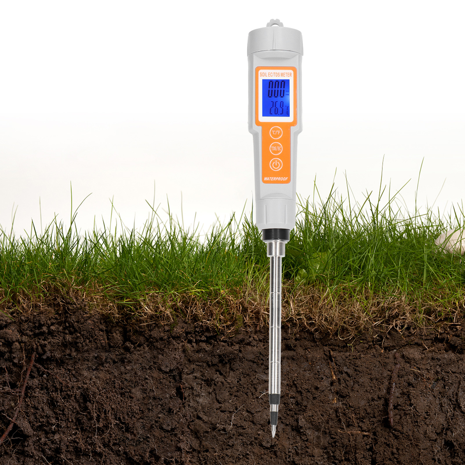 Ec/tds-661 Thermometer, Bodenmessgerät, Blumenanbau, Gartenbau, Ec-stift, Tragbarer Tds-detektor
