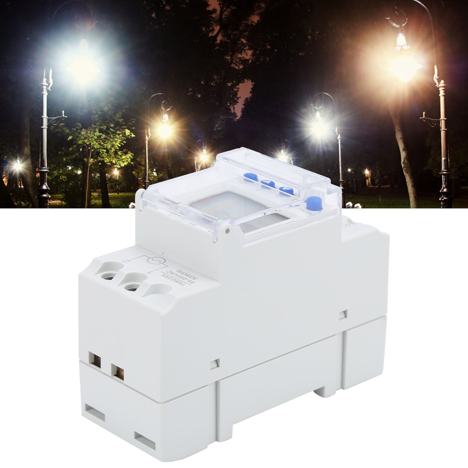 Tm920ak Intelligente Zeitschaltuhr Mit Timer Und Datumsanzeige, Hintergrundbeleuchtung, 85–265 V, 16 A