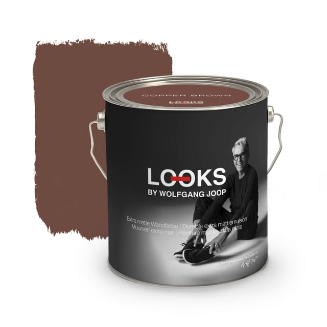 LOOKS by Wolfgang Joop Copper Braun Matt Wandfarbe 2,5L