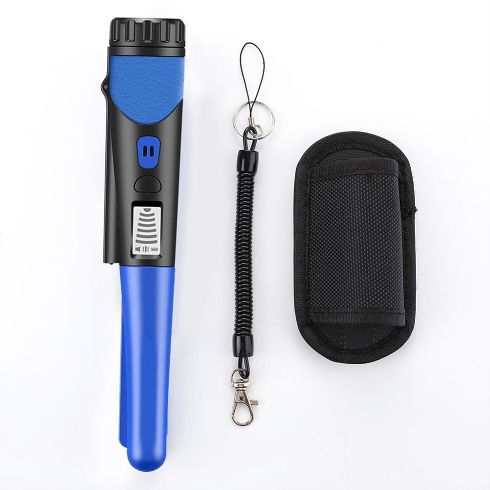 Tragbarer Metalldetektor Mit Vibrationsalarm, Präziser Metallsucher, Geeignet Für Erwachsene Und Kinder, Ideal Für Outdoor-erkundungen. Blau.
