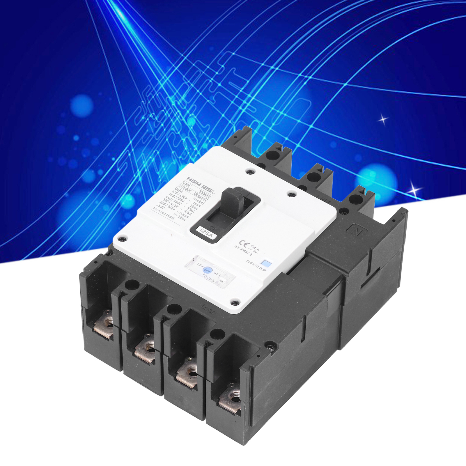 Hgm 125l 125a 4p Batterieschutzschalter, Trennschalter, Kompaktleistungsschalter (mcc)