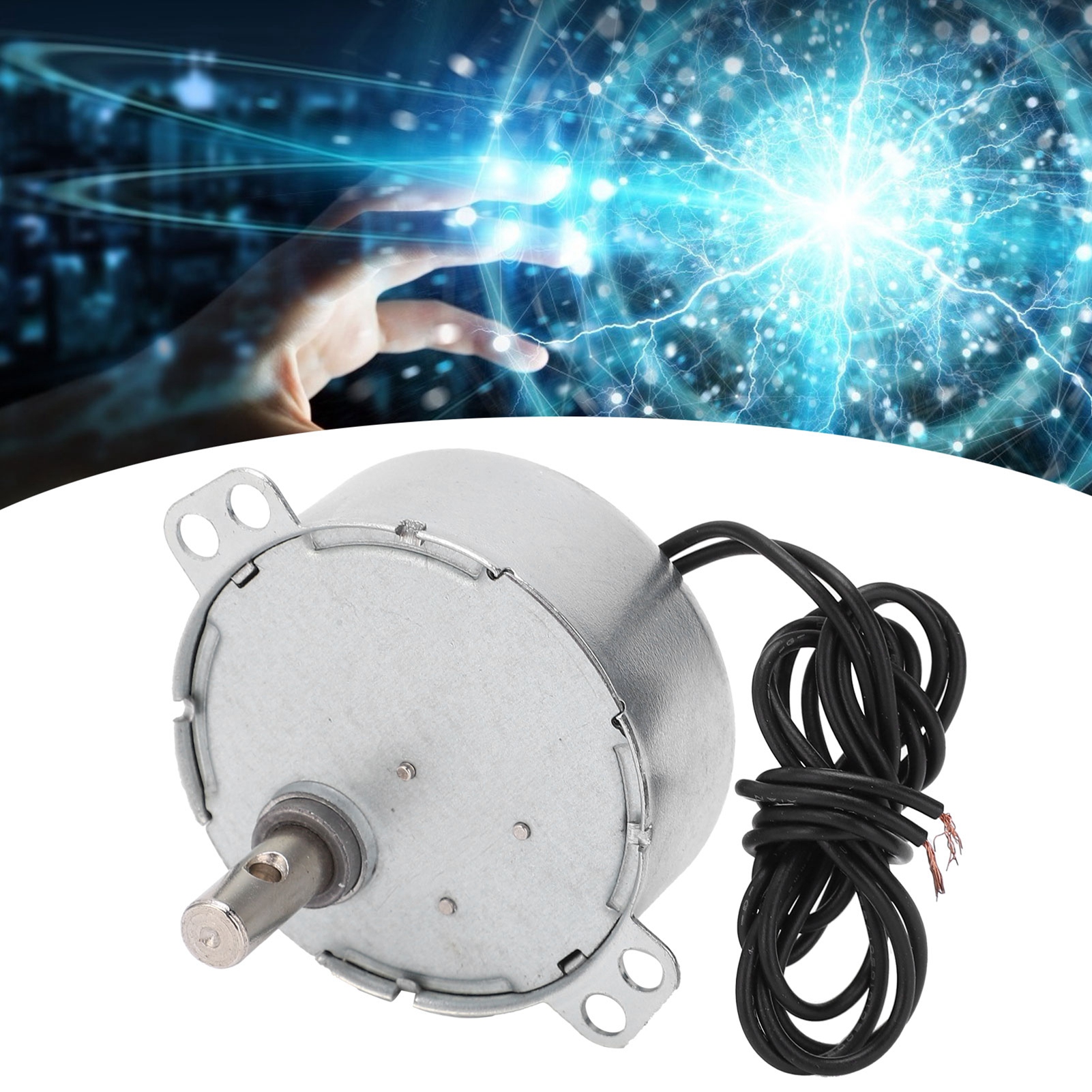 49ktyz Synchrongetriebemotor, 220 V Wechselstrom, Drehrichtungsumkehr, Niedrige Drehzahl (20 Bis 24 U/min)