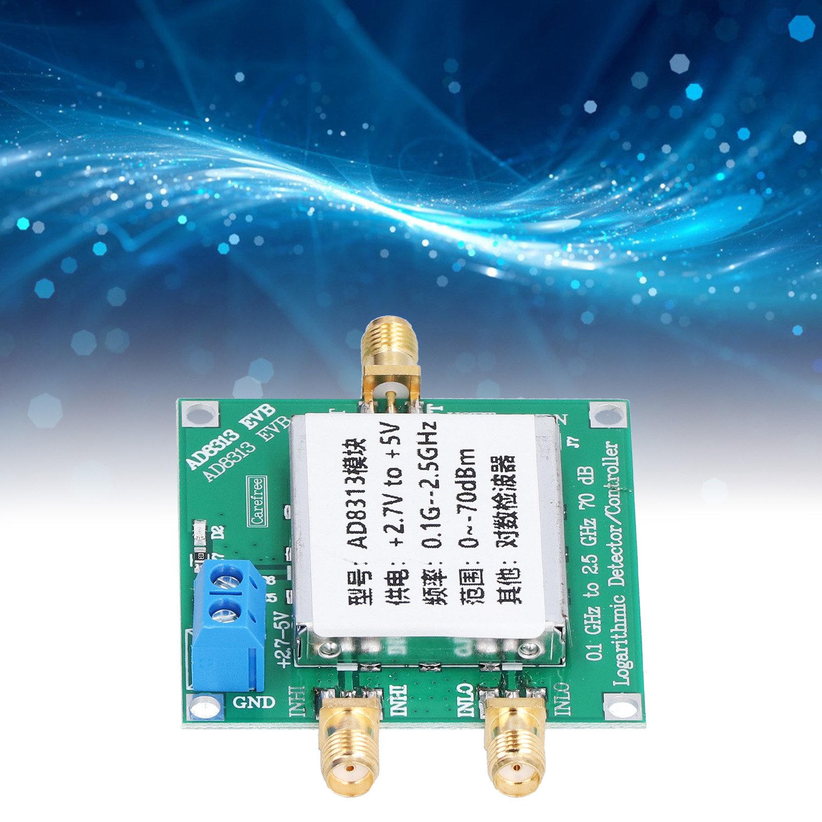 Digitales Modul Ad8313: Logarithmischer Detektor (0,1 Ghz Bis 2,5 Ghz) / 5-v-steuerrelais