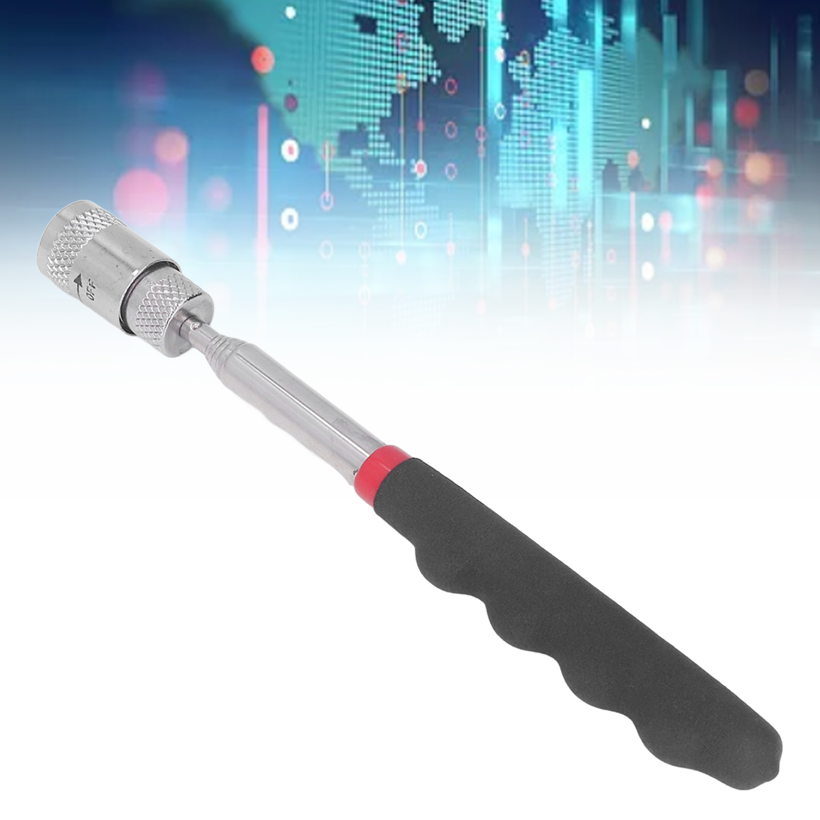 Ausziehbarer Magnetstab Mit Leichter Und Starker Magnetkraft, Ein Werkzeug Zum Aufnehmen Für Reparaturen Im Haushalt Und Am Auto.