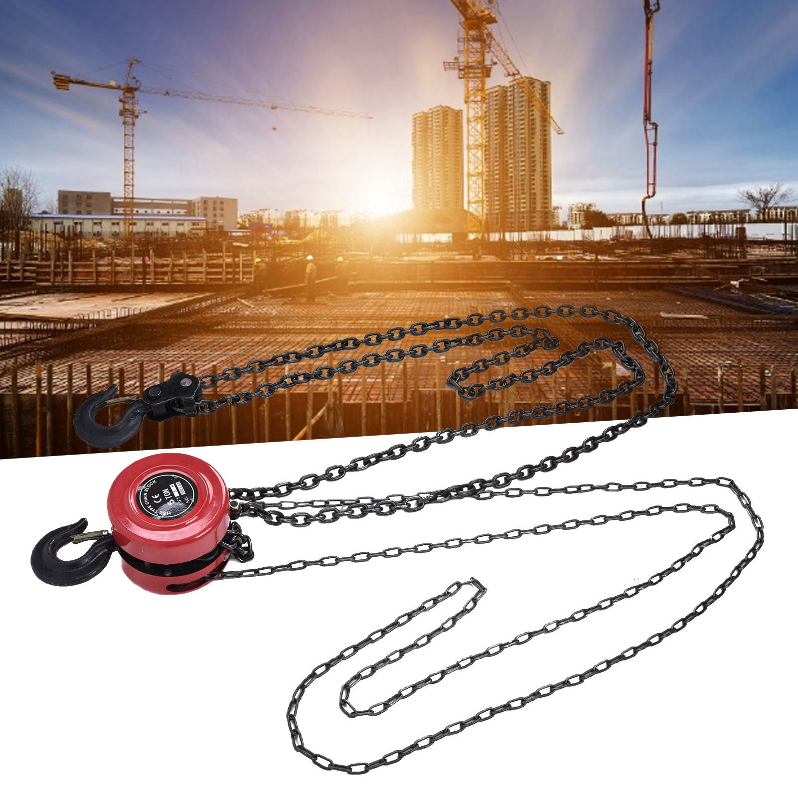 5-tonnen-handkettenzug Mit 3m-kette, Exklusiv Erhältlich In Unseren Überseelagern.