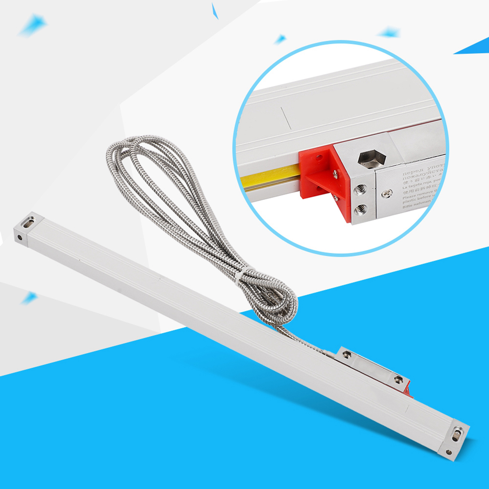 Der Linear-encoder Und Die Halterung Für Das Netzwerklineal Werden Nach Dem Zufallsprinzip Versendet. 900