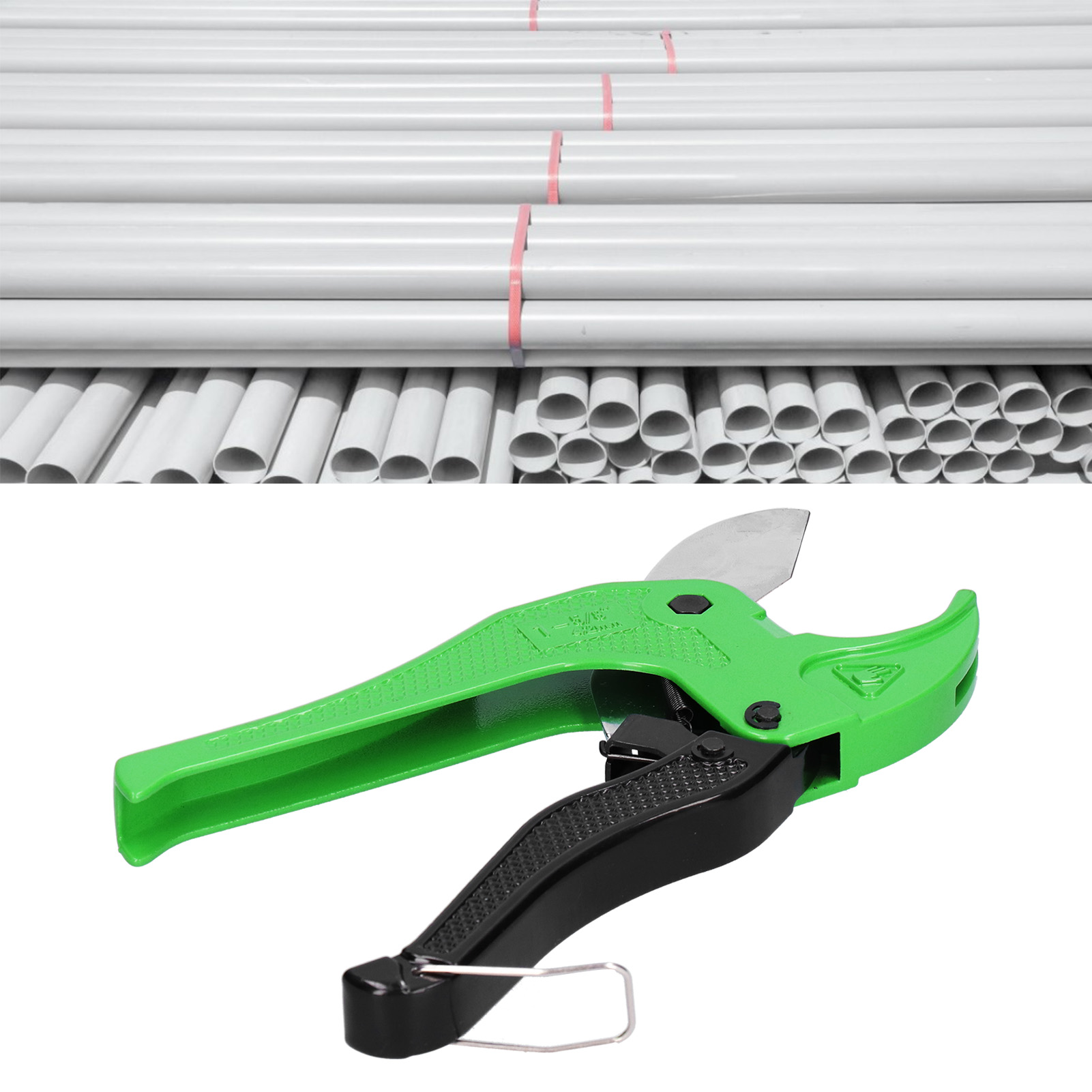 Pvc-rohrschneider Mit Griff Aus Aluminiumlegierung 19904, Wasserrohrschneider