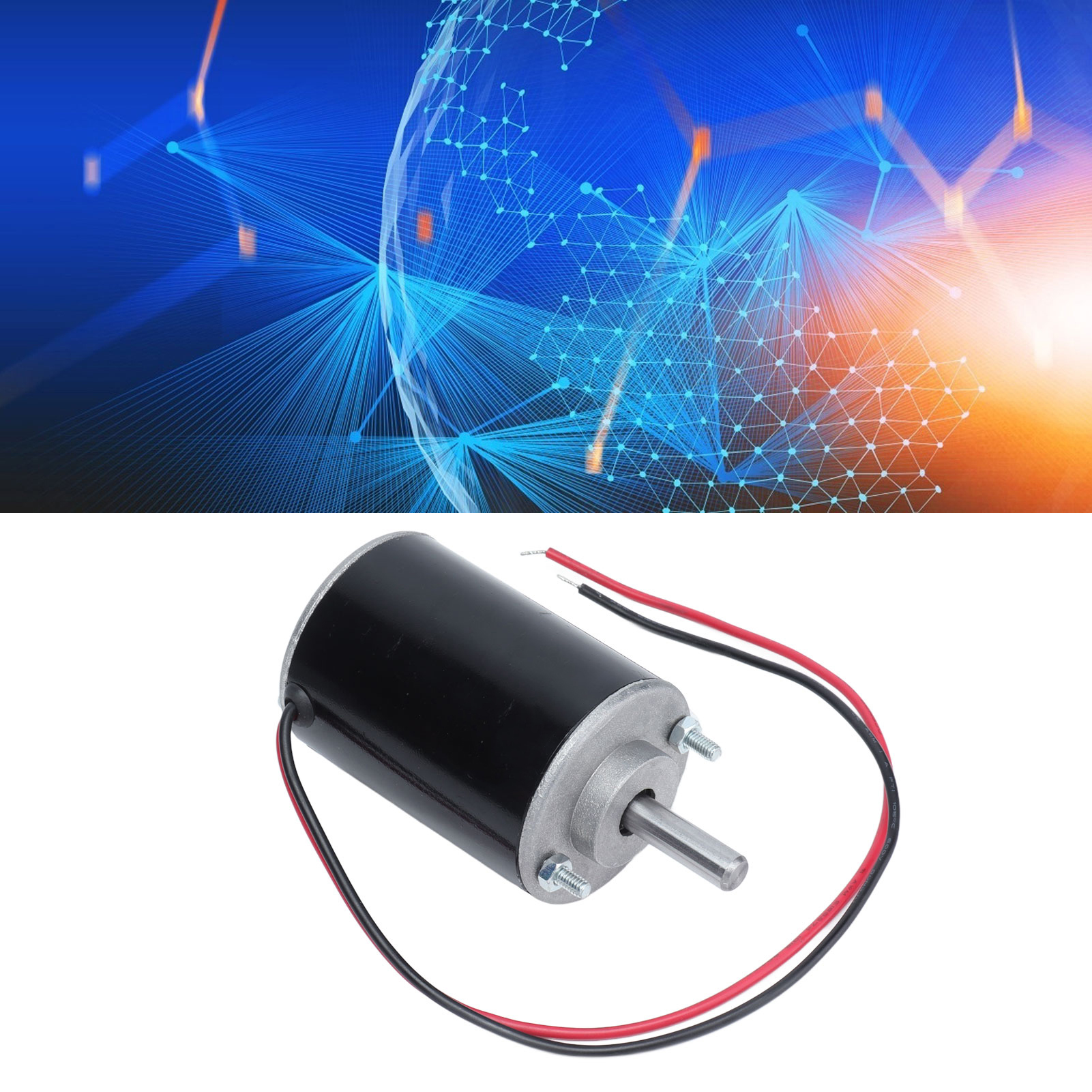 Hochtouriger Permanentmagnet-gleichstrommotor, 26 Mm Welle, 30 W, 12 V, 3500 U/min