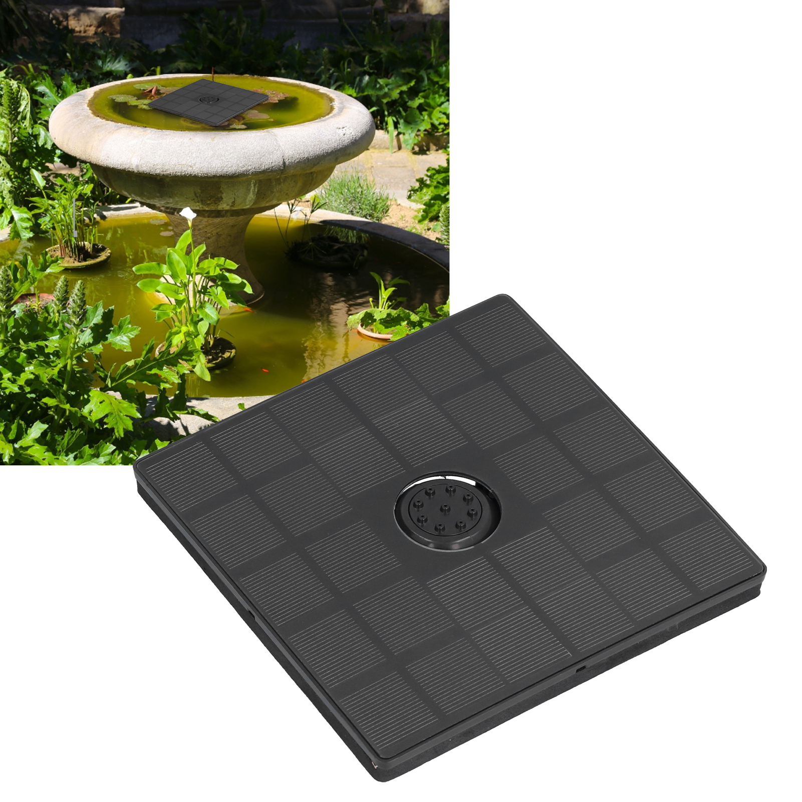 Solarbrunnen, Freibäder, Wasserspiele, Fließendes Wasser, Schwimmende Brunnen