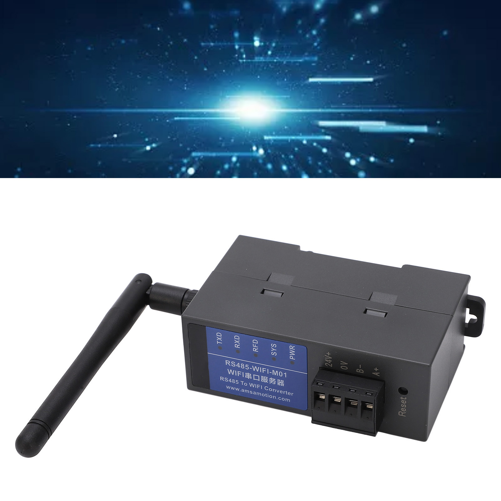 Rs485-seriell-zu-wlan-server, Modbus-gateway, Rtu/tcp-seriell-kommunikationsmodul