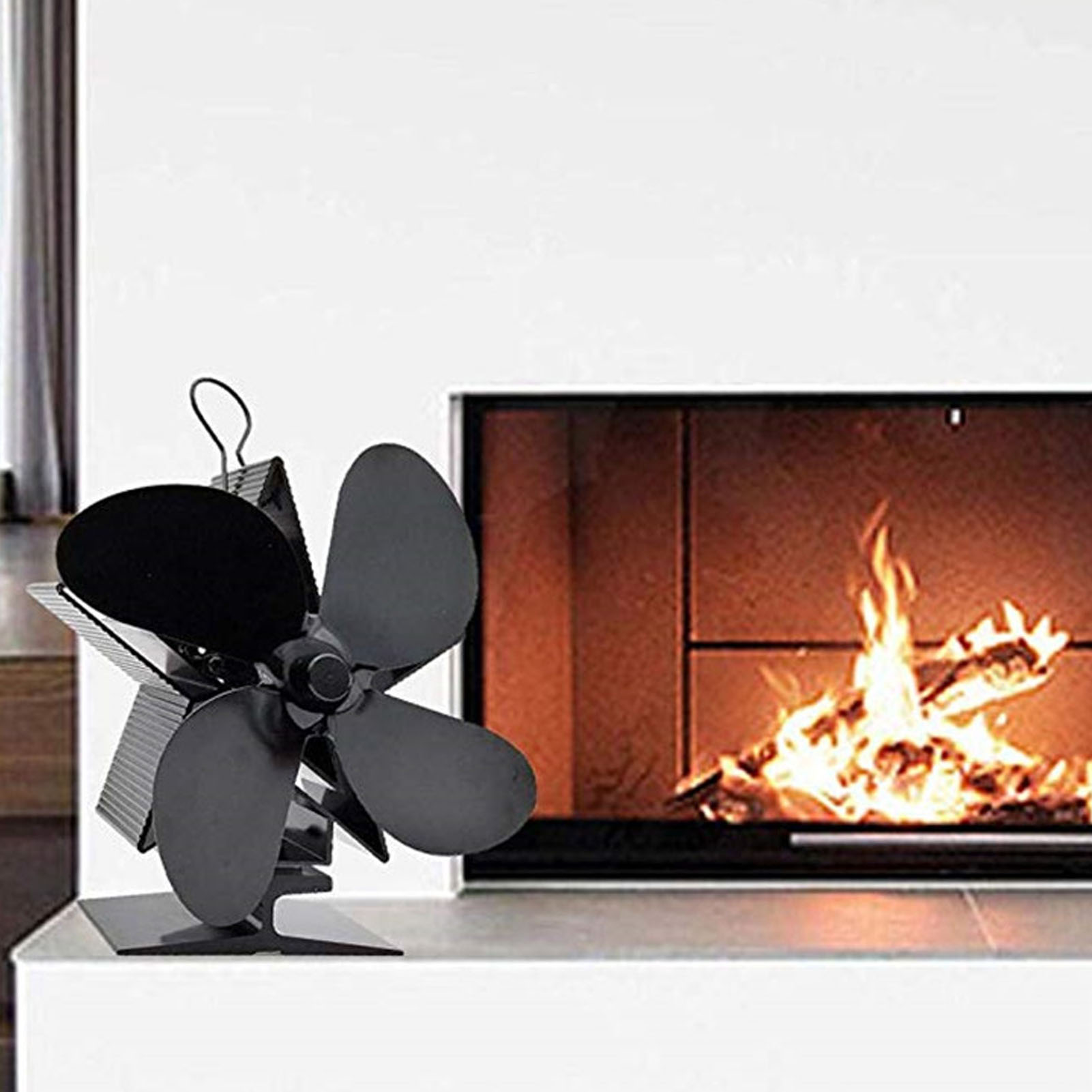 4-flügeliger Kaminventilator, Thermischer Ventilator Im Europäischen Und Amerikanischen Stil