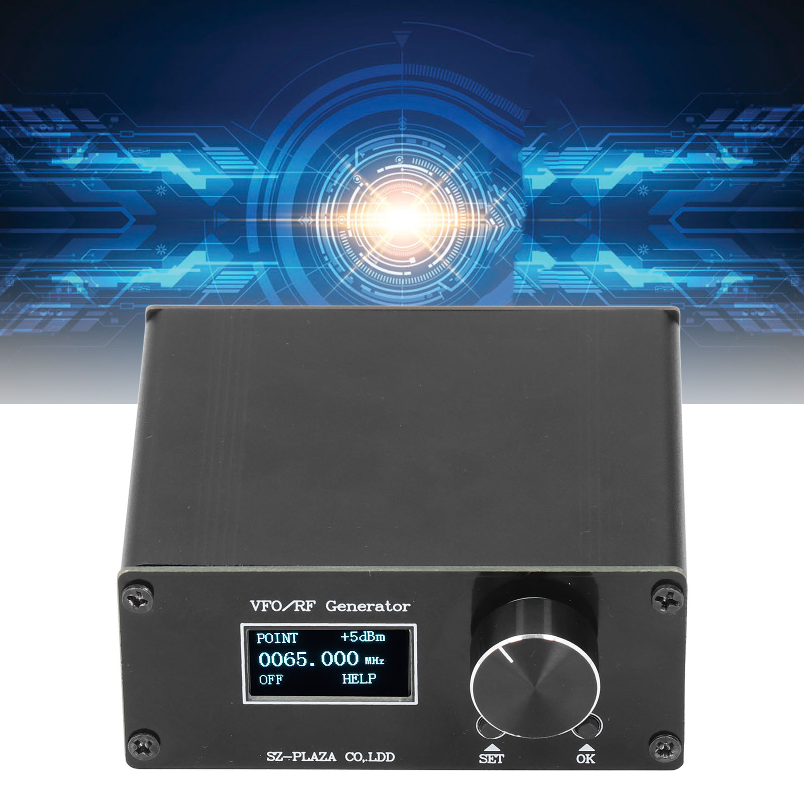 Tragbarer Led-streifen-radioempfänger 138–4400 Mhz