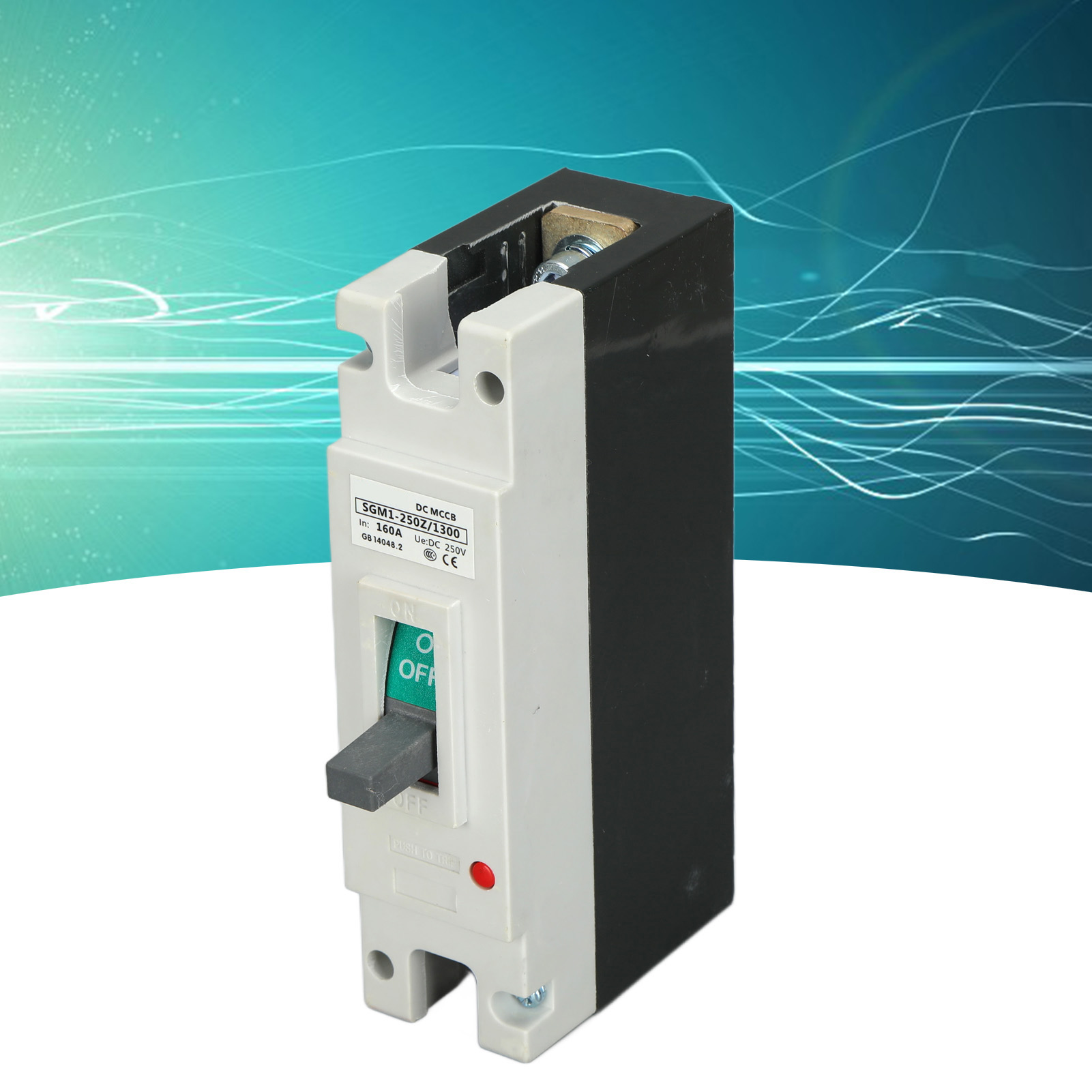 Einphasiger 250-v-gleichstrom-leistungsschalter, Mccb-schalter, Hauptschalter Für Solaranlage, 160-a-batterieschutzschalter, Trennschalter