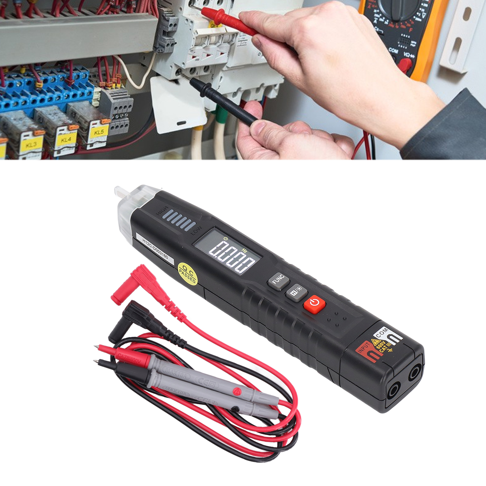Ht122 Stift-multimeter, Digitaler Phasensequenzdetektor, Automatische Bereichswahl