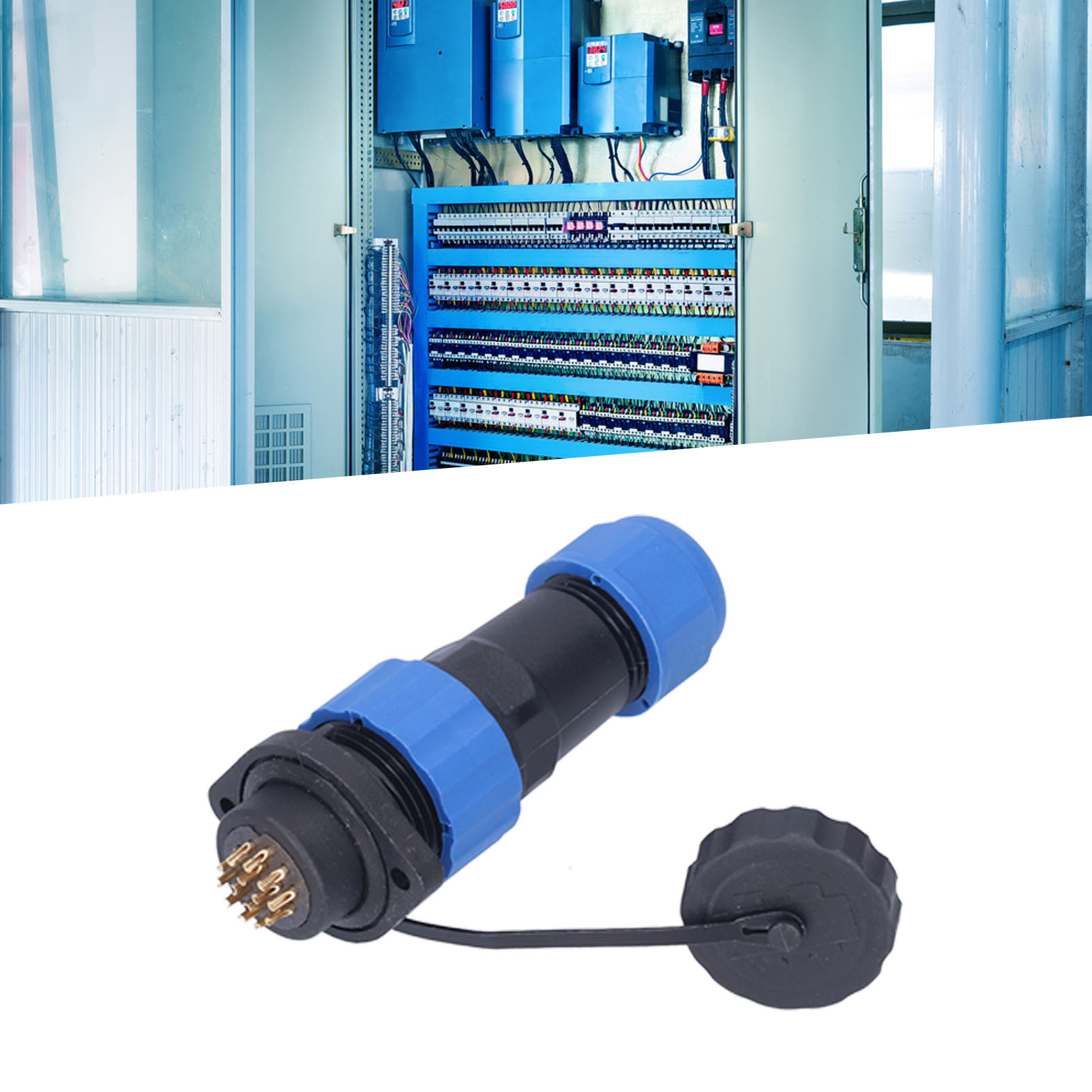 Sp20 Flansch-wasserdichter Luftfahrtstecker, Ip68 Stecker/buchse, 250 V, 14 Pins