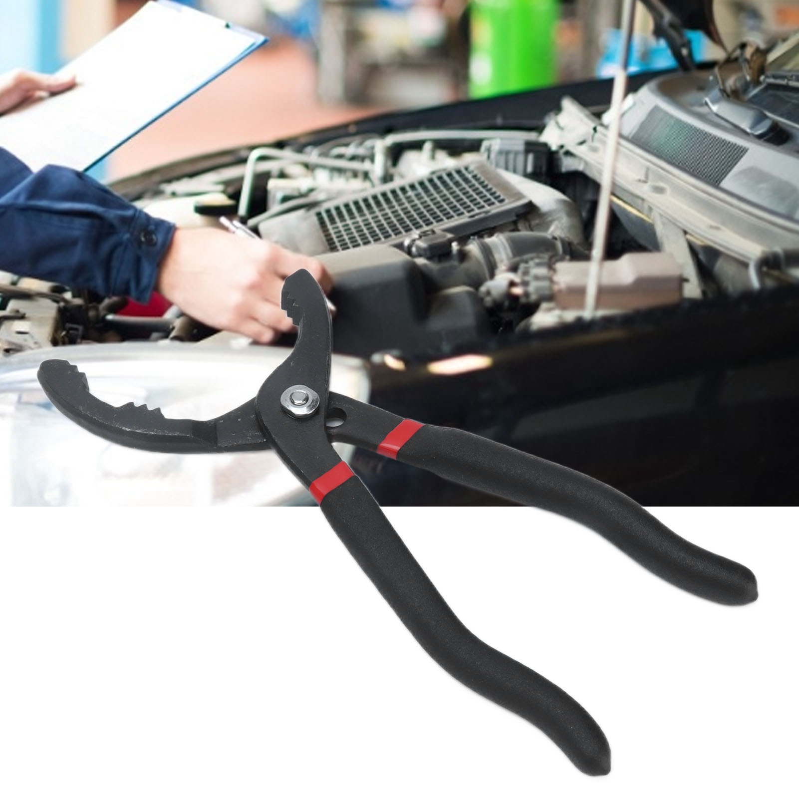 Werkzeuge Für Die Reparatur Und Wartung Von Kraftfahrzeugen, Ölfilterschlüssel, Spezialzange Zum Aus- Und Einbau Von Ölfiltern, 260 Mm.