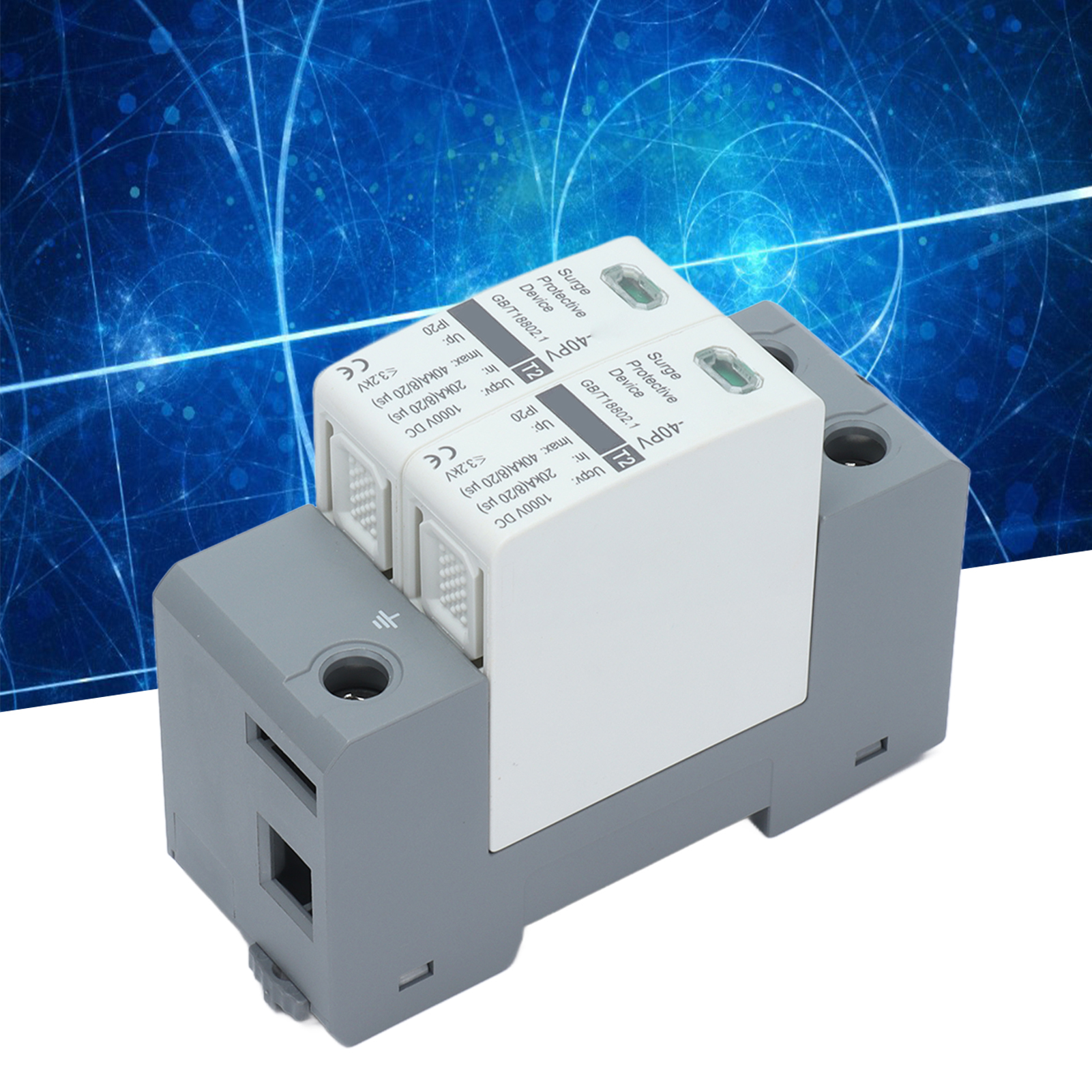 Chlt-40pv 20-40 Ka 1000 V Dc/2p Überspannungsableiter
