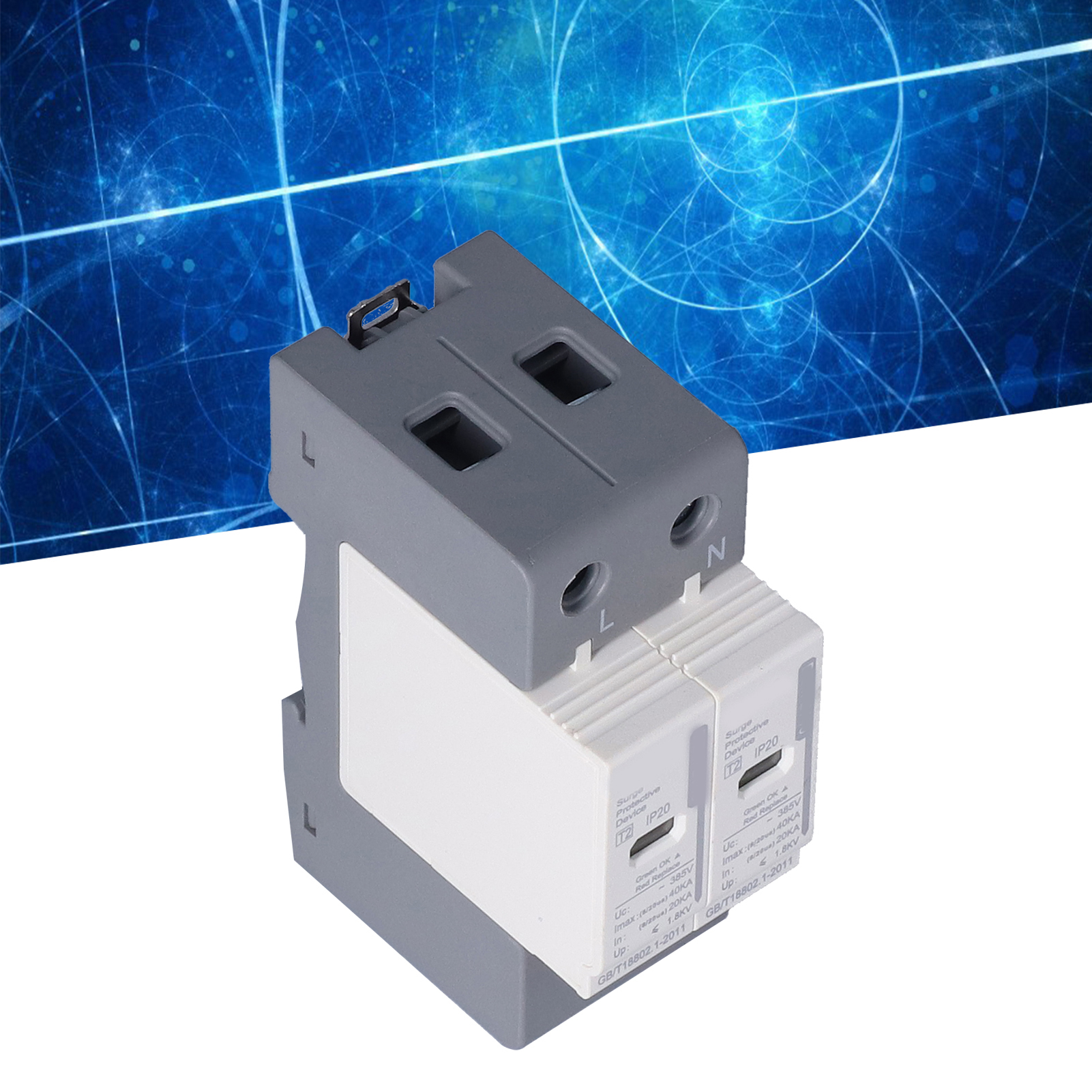 Berm® Bem-ly40 2p40ka Spd Überspannungsschutz, Sekundärer Überspannungsschutz 220 V/380 V