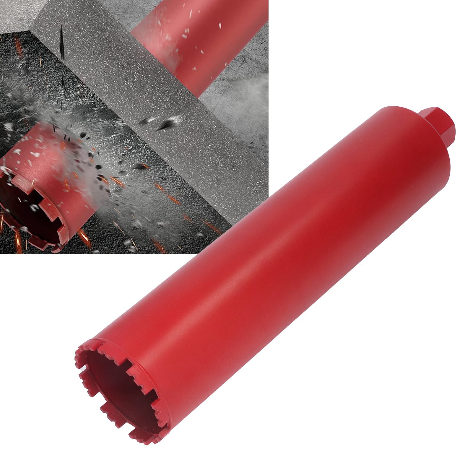 1-1/4" Diamantschraubendreher Zum Bohren Von Stahlbetonwänden