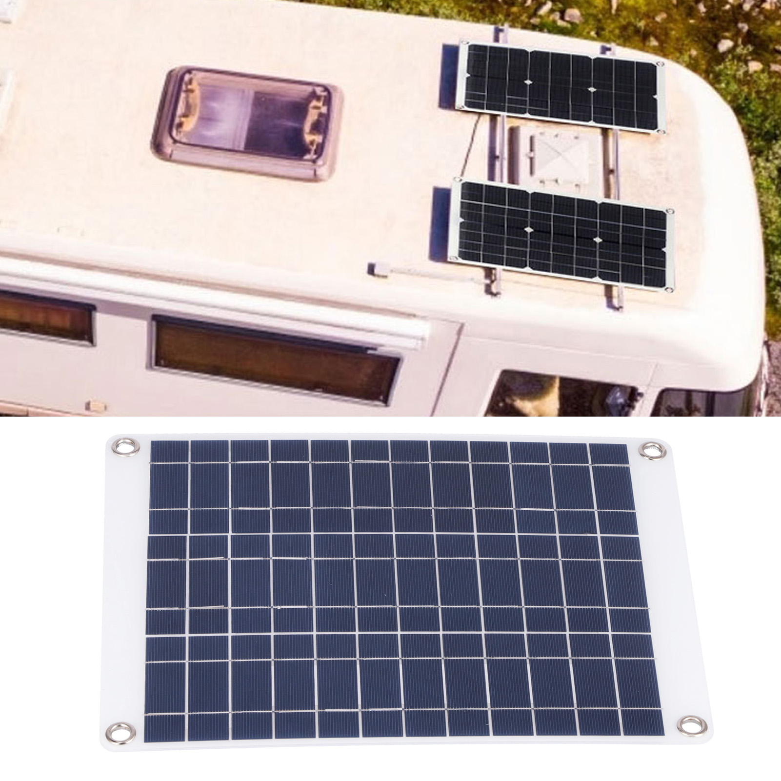 15w Flexibles, Laminiertes Polykristallines Silizium-solarpanel