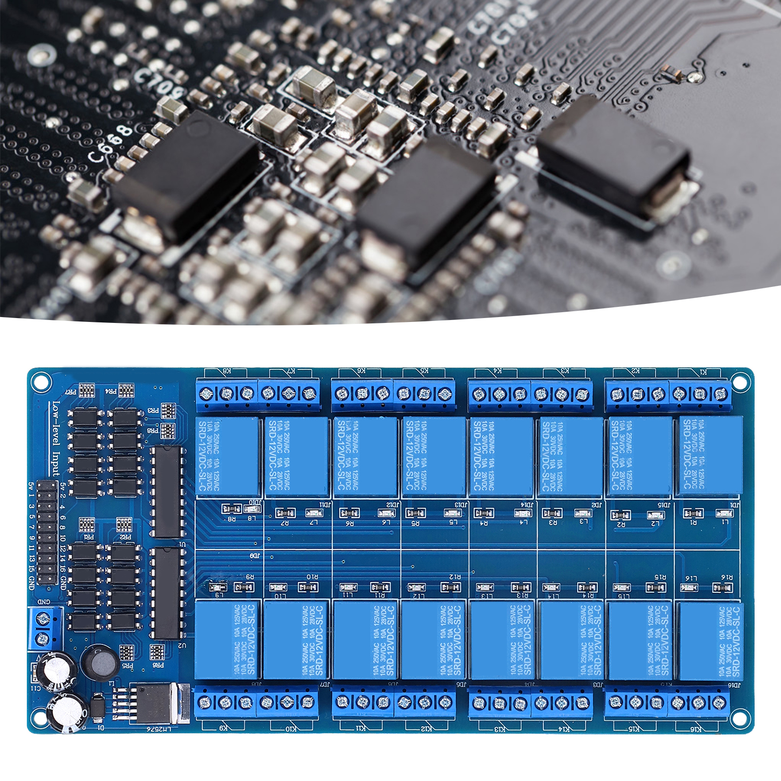16-kanal-relaismodul Mit Rj45-schnittstelle