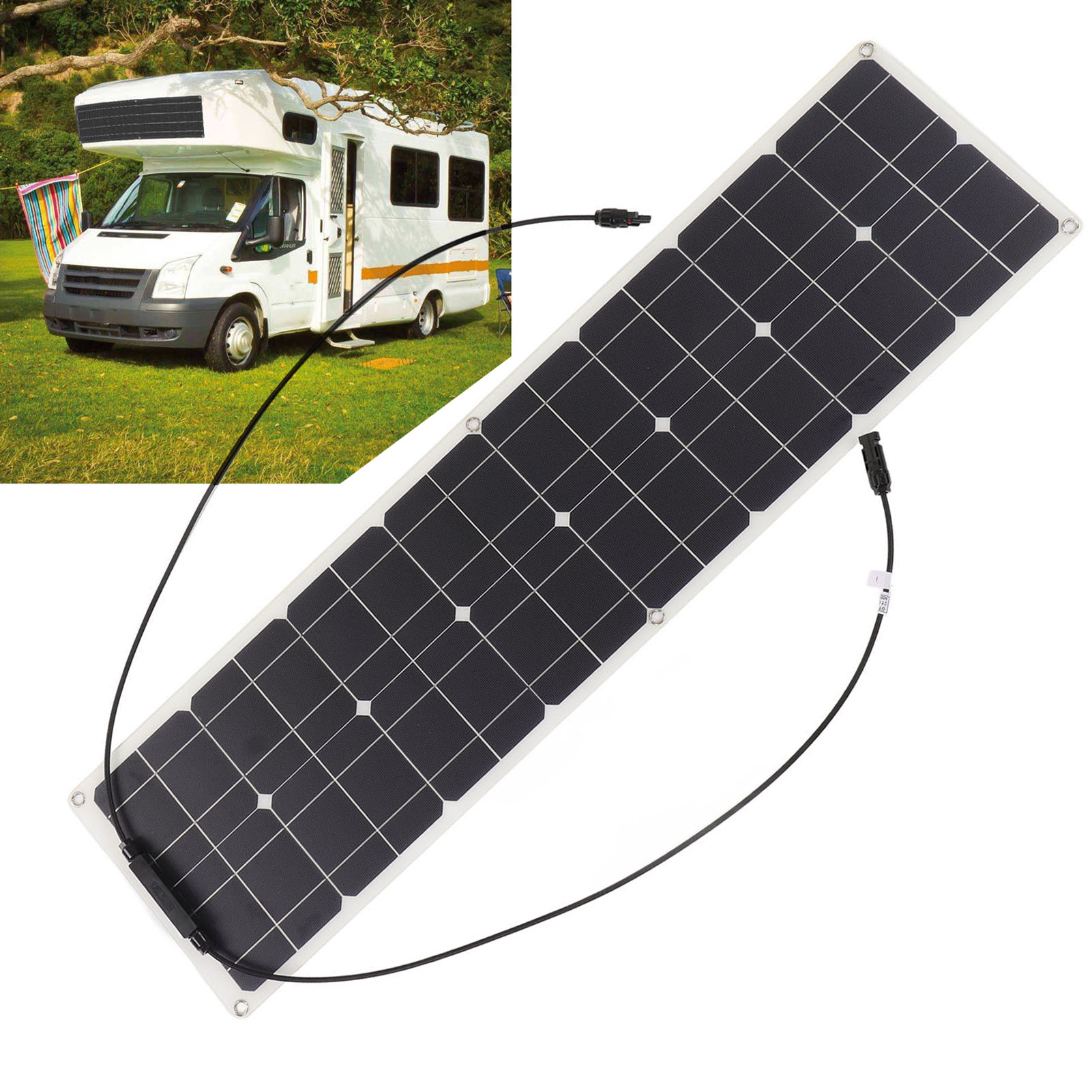 50-w-solarpanel-set, Photovoltaik-system