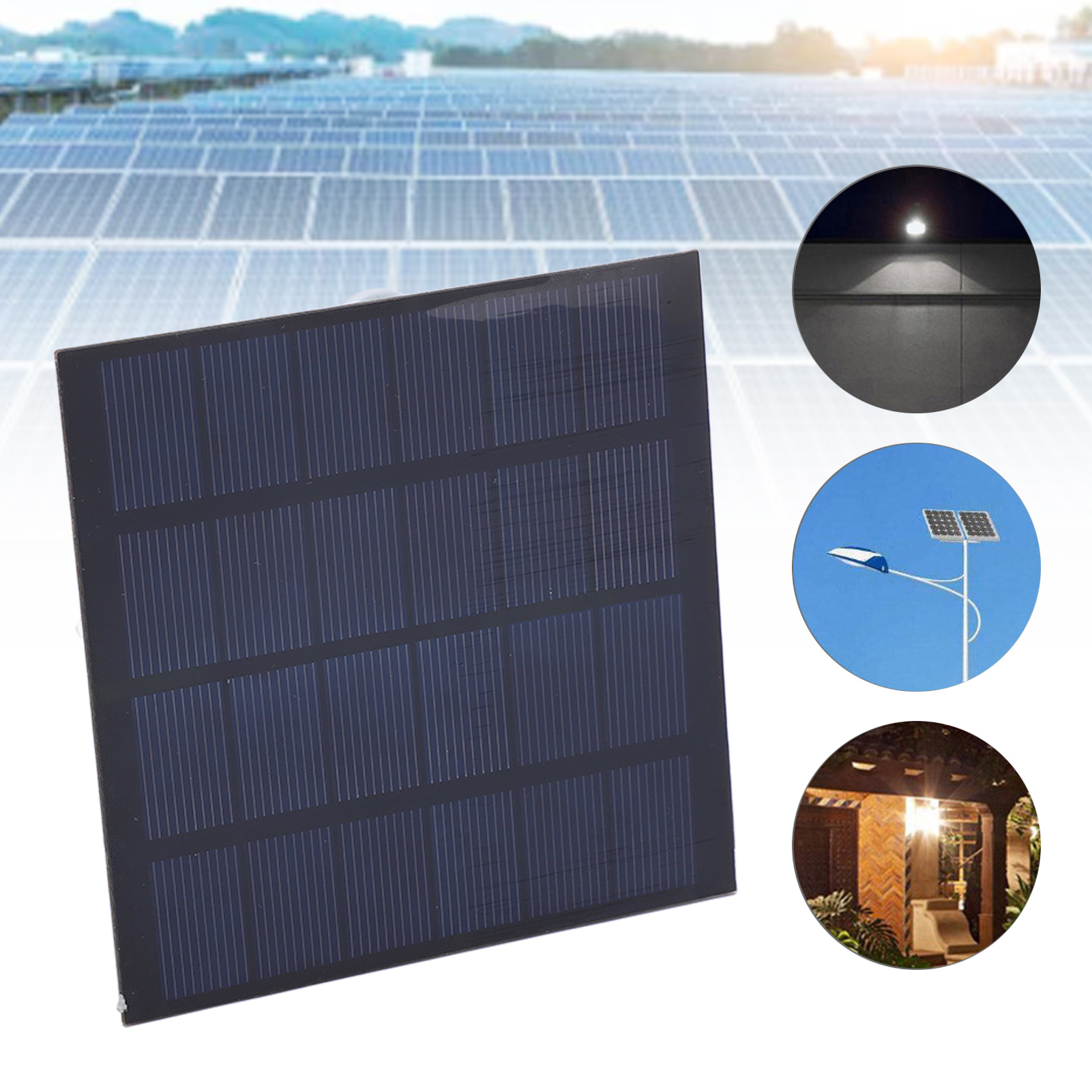 1,5w 6v Solarladegerät Für Diy-solarpanel (110 X 110 Mm)