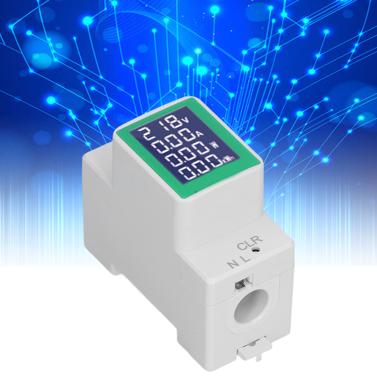 Pzem-008 Ac50-300v/100a - Multifunktionales Spannungs- Und Strommessgerät Mit Digitalanzeige