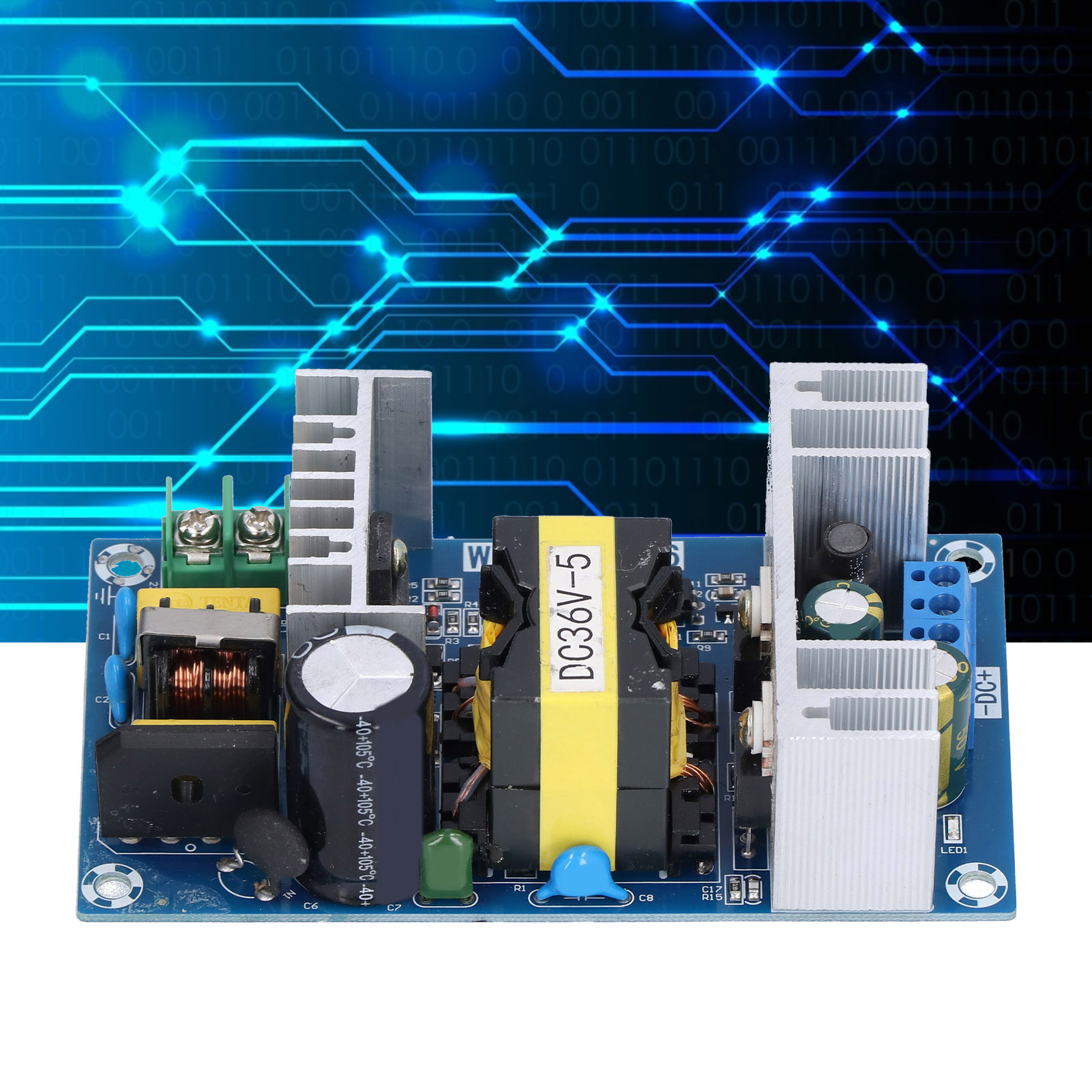 Ac100-240v Schaltnetzteilplatine, Hochleistungs-industrienetzteilmodul, Unmontiertes Ac/dc-modul