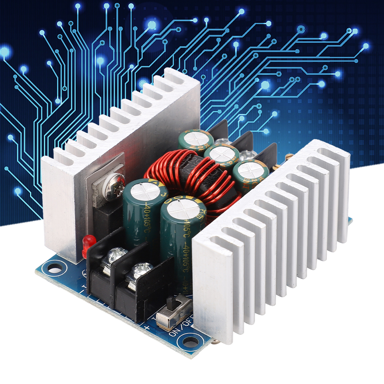 Hochleistungs-synchron-gleichrichter-netzteilmodul Mit 20 A Konstantspannung Und -strom Für Led-treiberlasten, 300 W Leistung