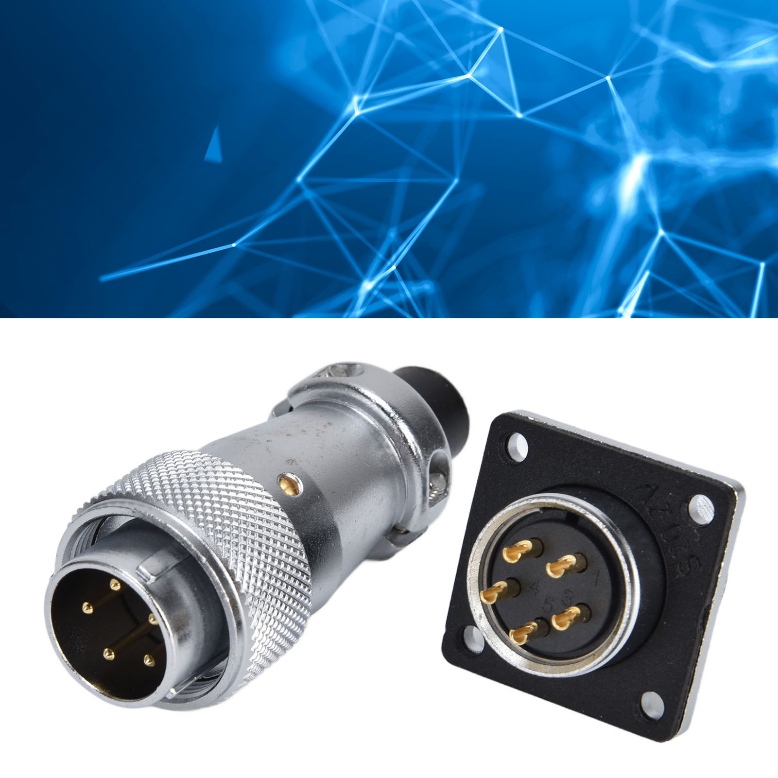 Ws20 500v Luftfahrtstecker Und -buchse, Wasserdichter Stromanschluss