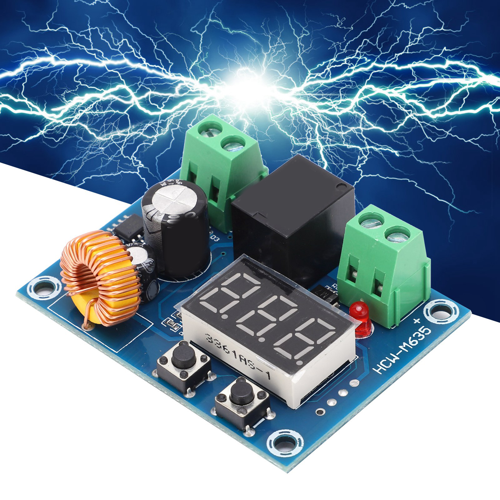 Das Gleichspannungsschutzmodul Xh-m609 Für Lithiumbatterien Trennt Sich Vom 6-60v-ausgang, Wenn Die Batterie Unterspannungs-, Unterladen Oder Unterversorgt Ist.