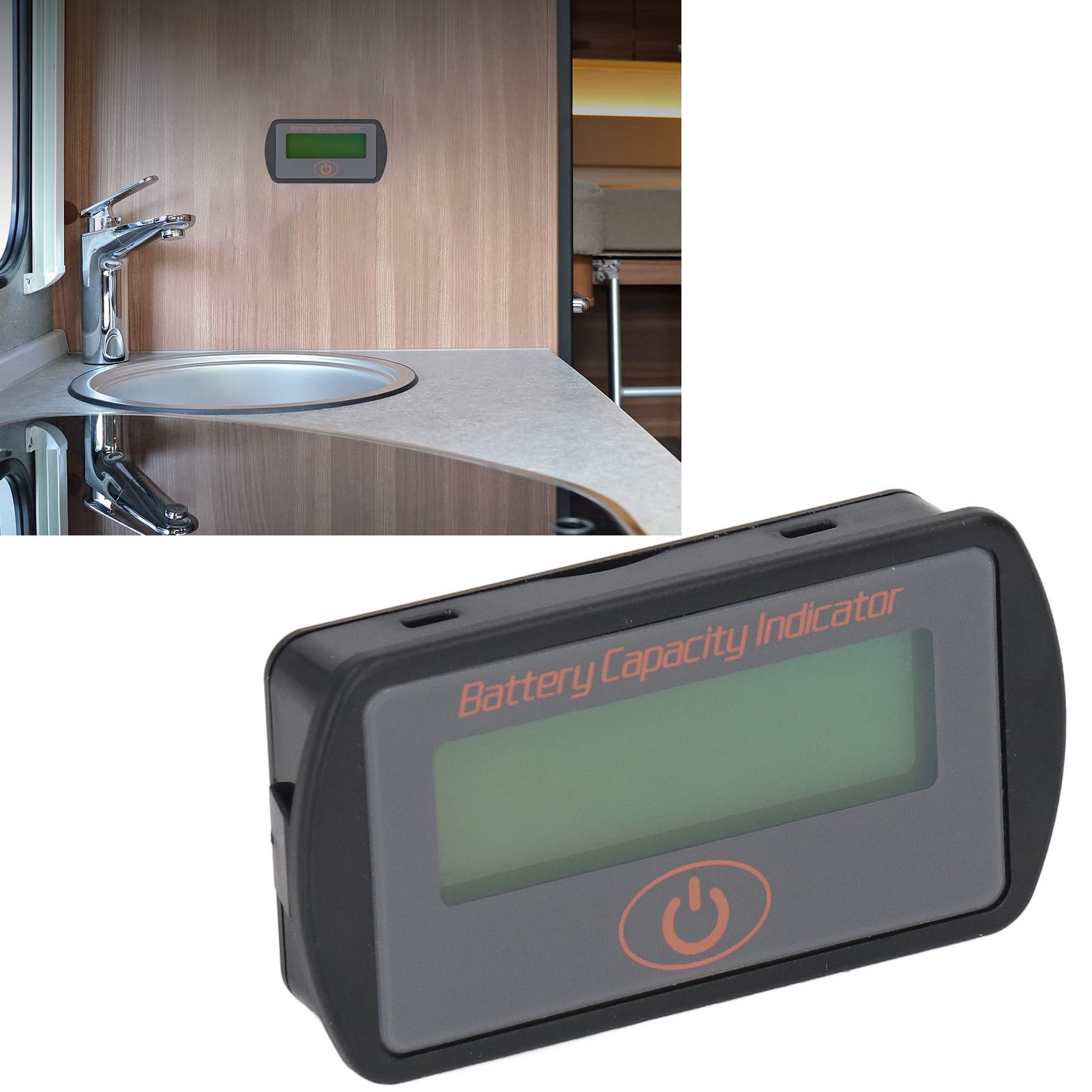Lcd-anzeige In Prozent, Ly7b, 8-63v/48v Bleiakku