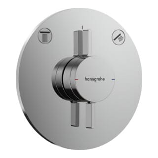 DuoTurn s - Unterputzarmatur, für 2 Verbraucher, Chrom 75418000 - Hansgrohe