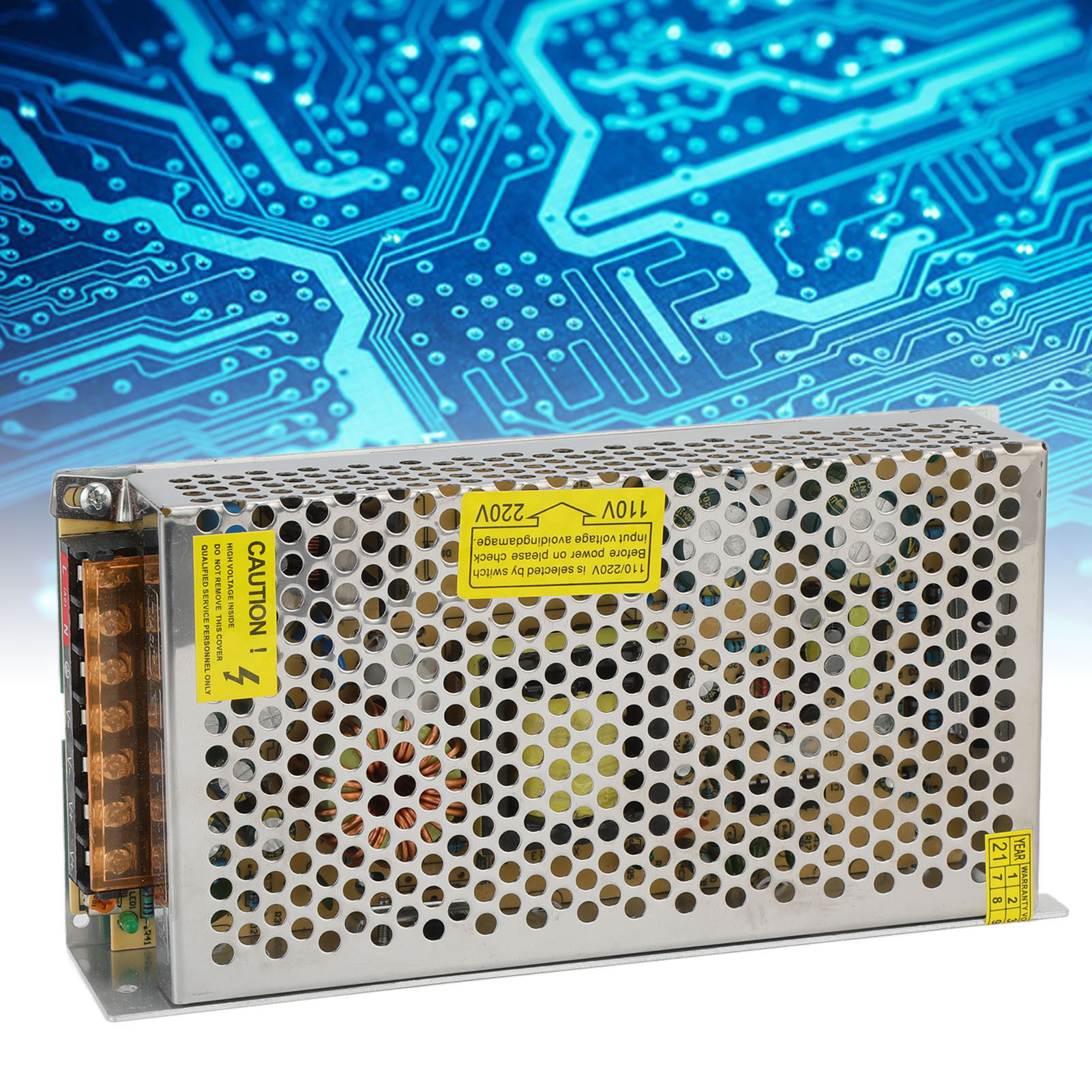 Jyio/匠意源 110/220v Dc Schaltnetzteil Für Led-überwachungsstreifen, S-200-24 Leistungstransformator