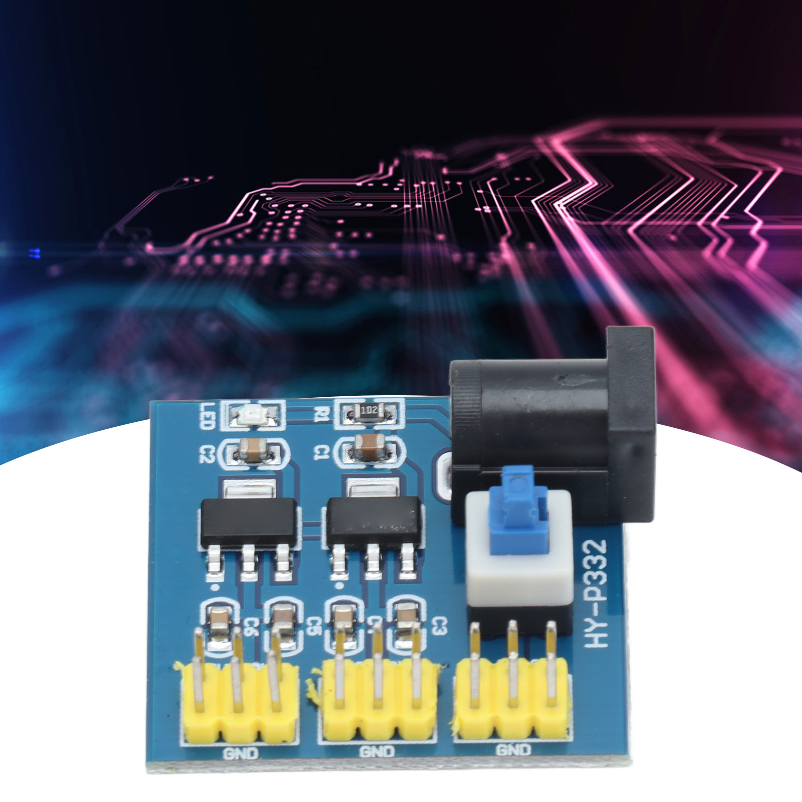 Mehrkanal-dc/dc-spannungswandlermodul, 12 V Auf 3,3 V/5 V/12 V, Ams1117 Stromversorgungsmodul.