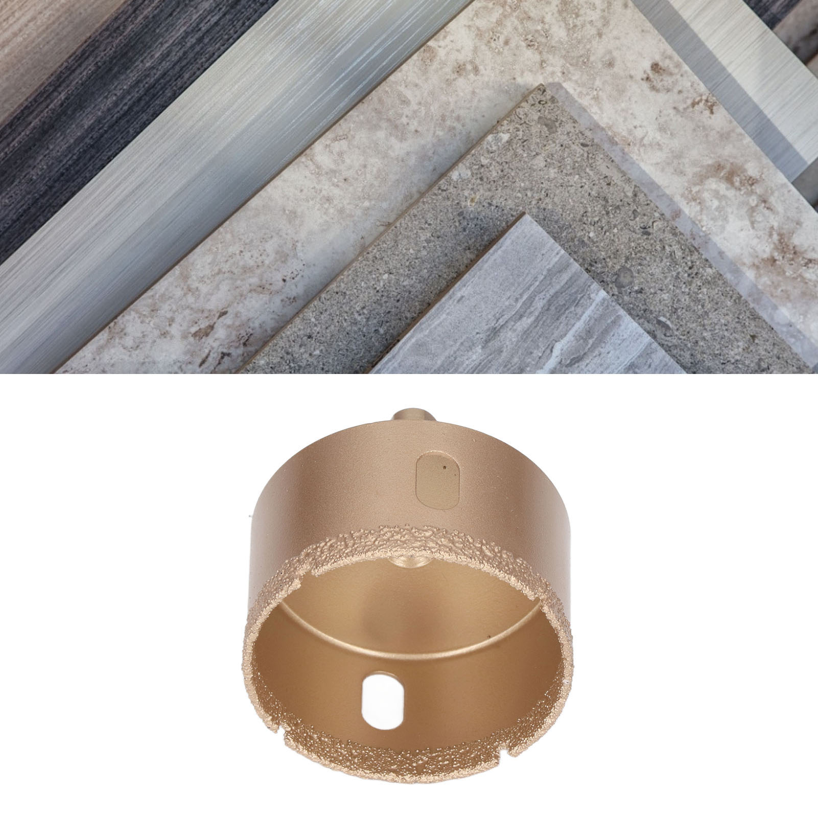 Diamantbohrer 42-75 Mm, Dreikantschaftbohrer, Hochleistungs-lochsäge Für Glas/fliesen/granit/marmor/porzellan (60 Mm).
