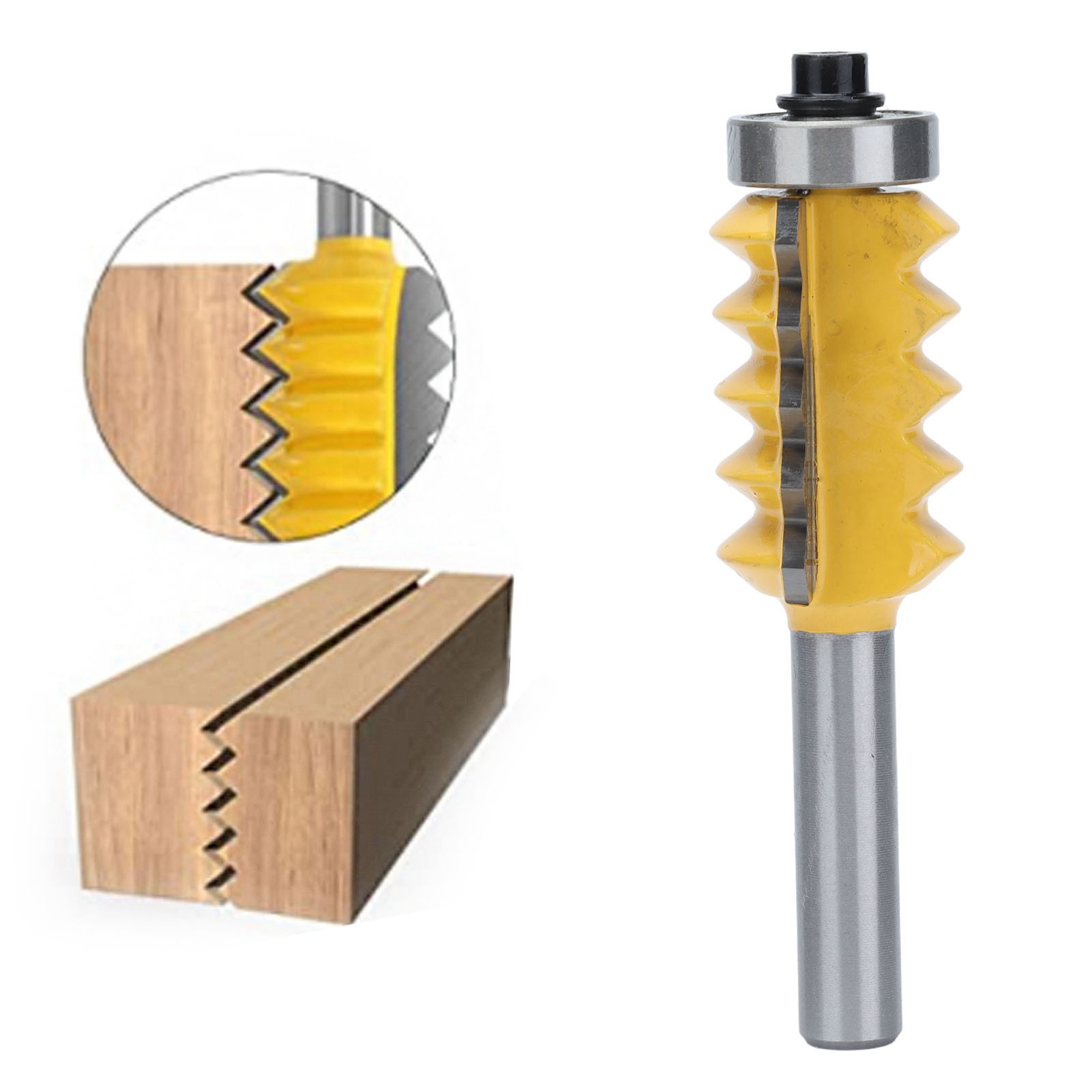 Mehrschneidiger Zapfenfräser, 8 Mm Schaft, Profilfräser Für Holzbearbeitung, Tischlerfräser, 30 Mm Wellenfräser