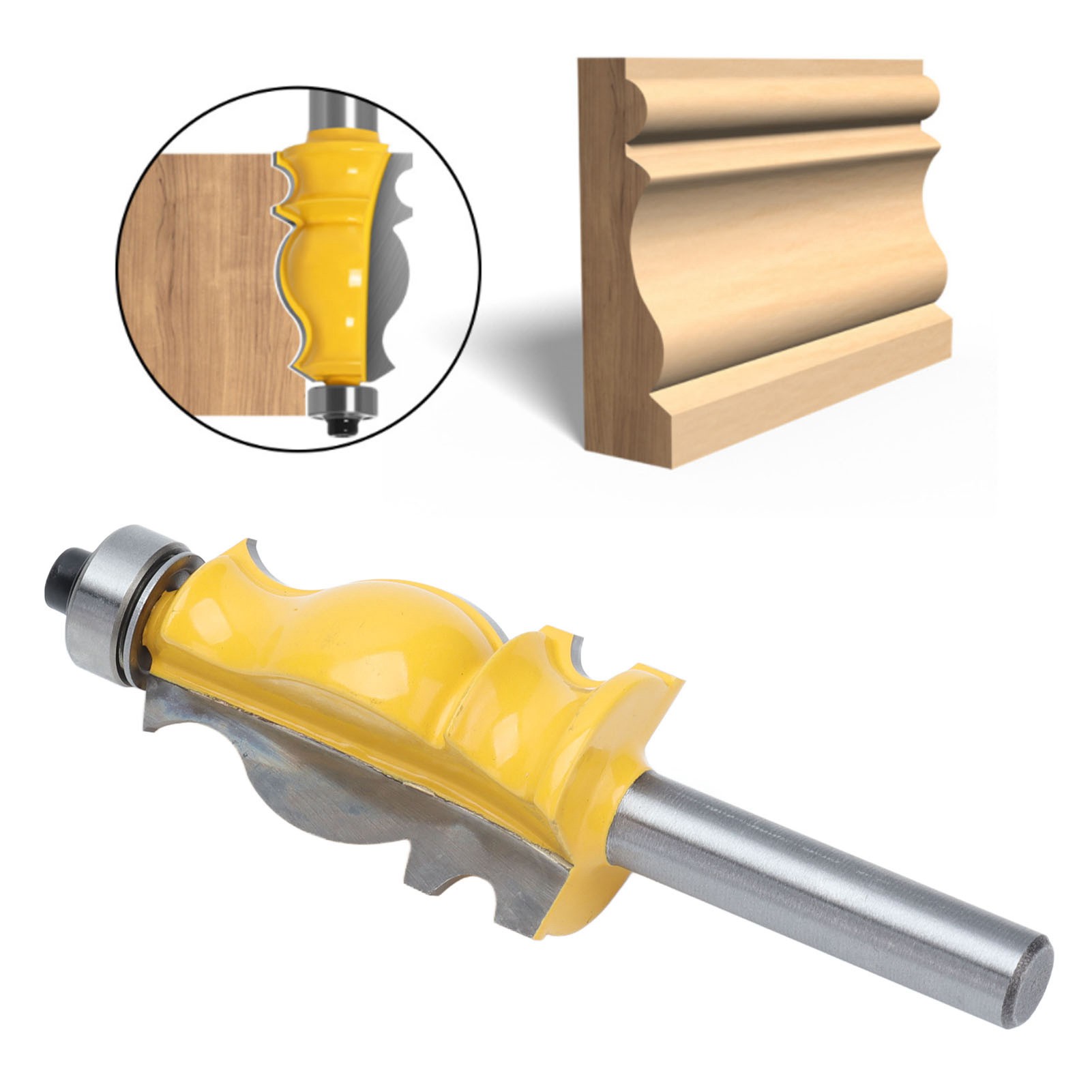 8-mm-schaft-holzfräser, Handlauffräser, Holzbearbeitungswerkzeug, Fräser, Schwalbenschwanz-handlauffräser