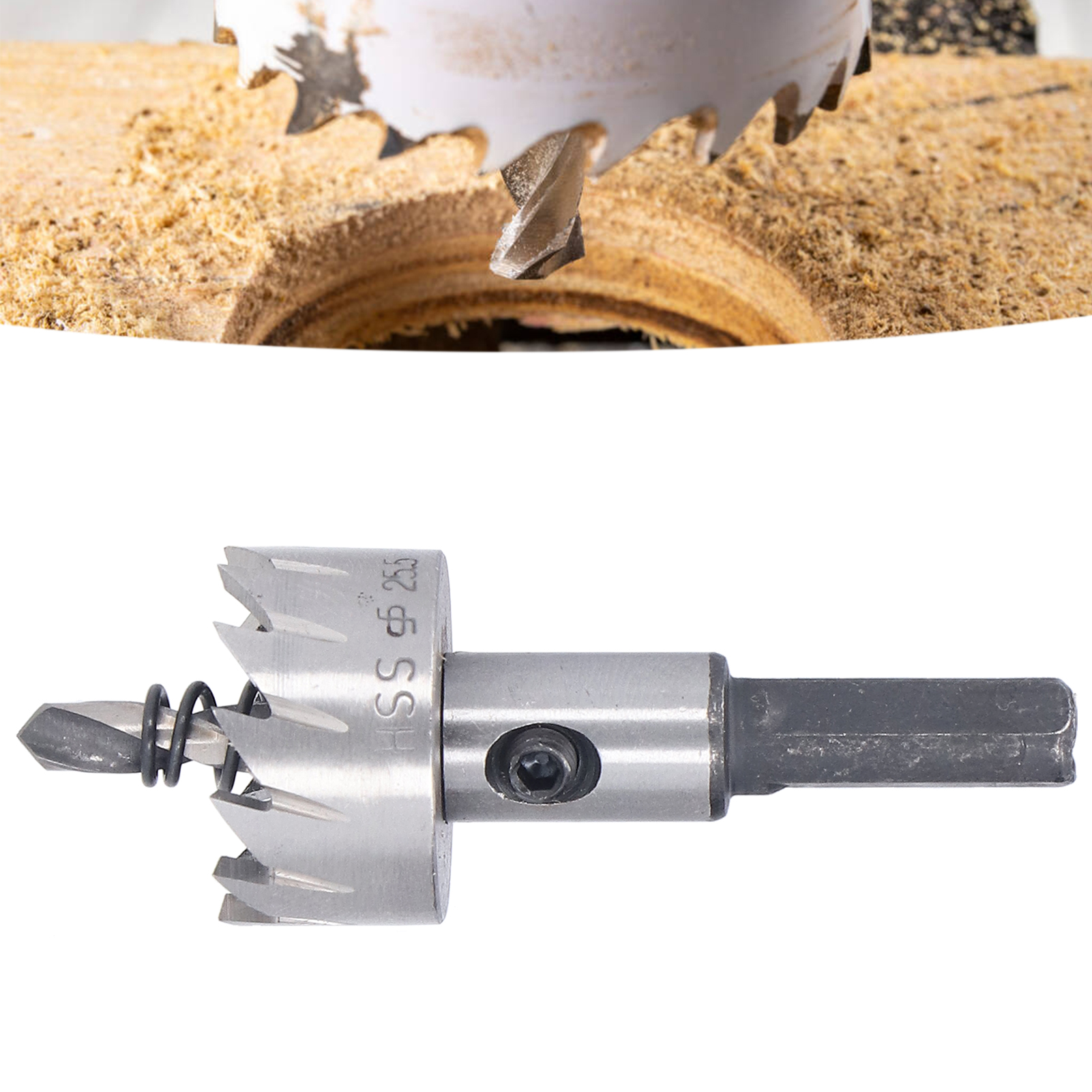 Hochgeschwindigkeitsstahl-holzbearbeitungswerkzeug Zum Aufbohren Von Löchern, Metallreibahle, Bohrer Für 25,5 Mm Dicke Eisenplatten.
